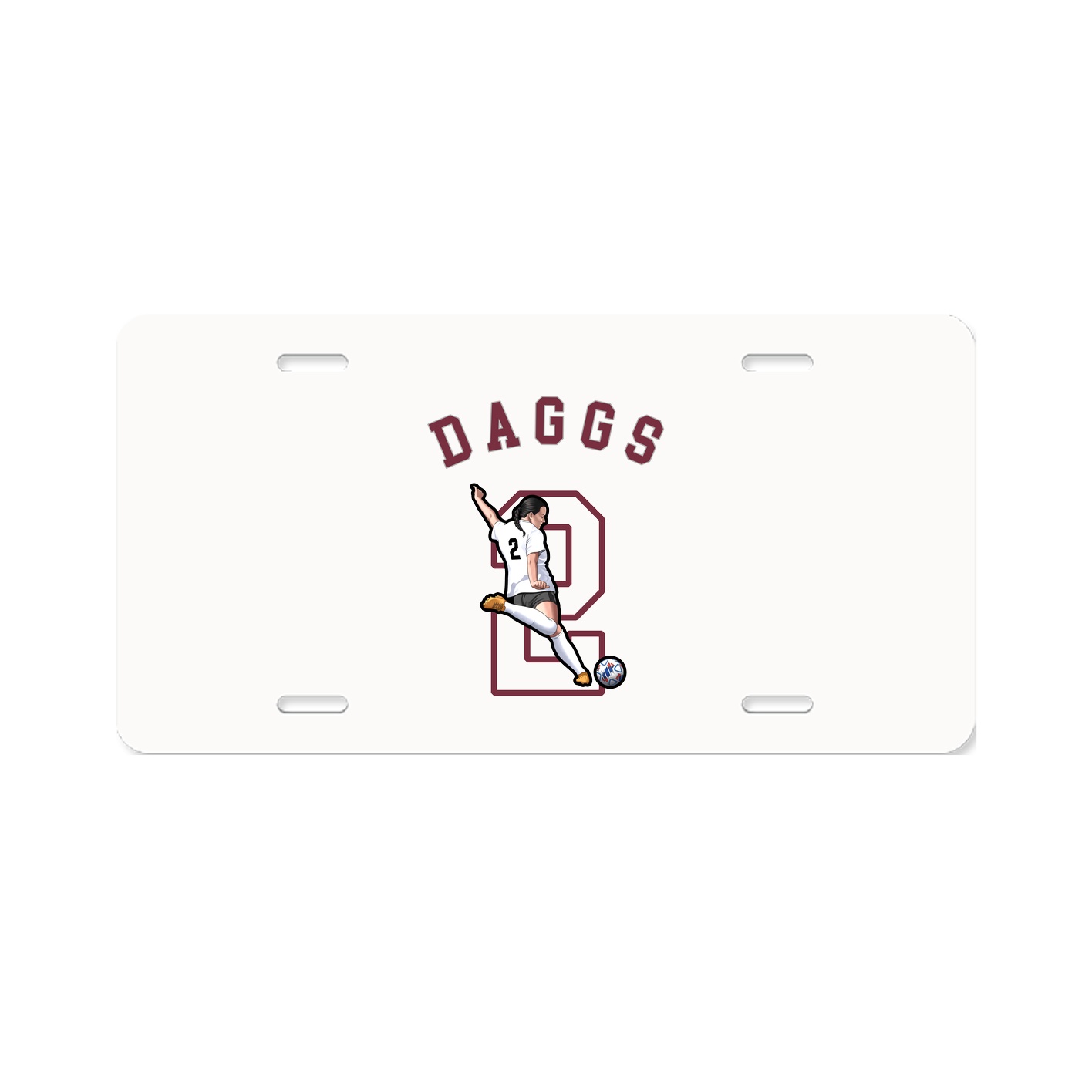 License Plate — Shirsey Arch in Classic