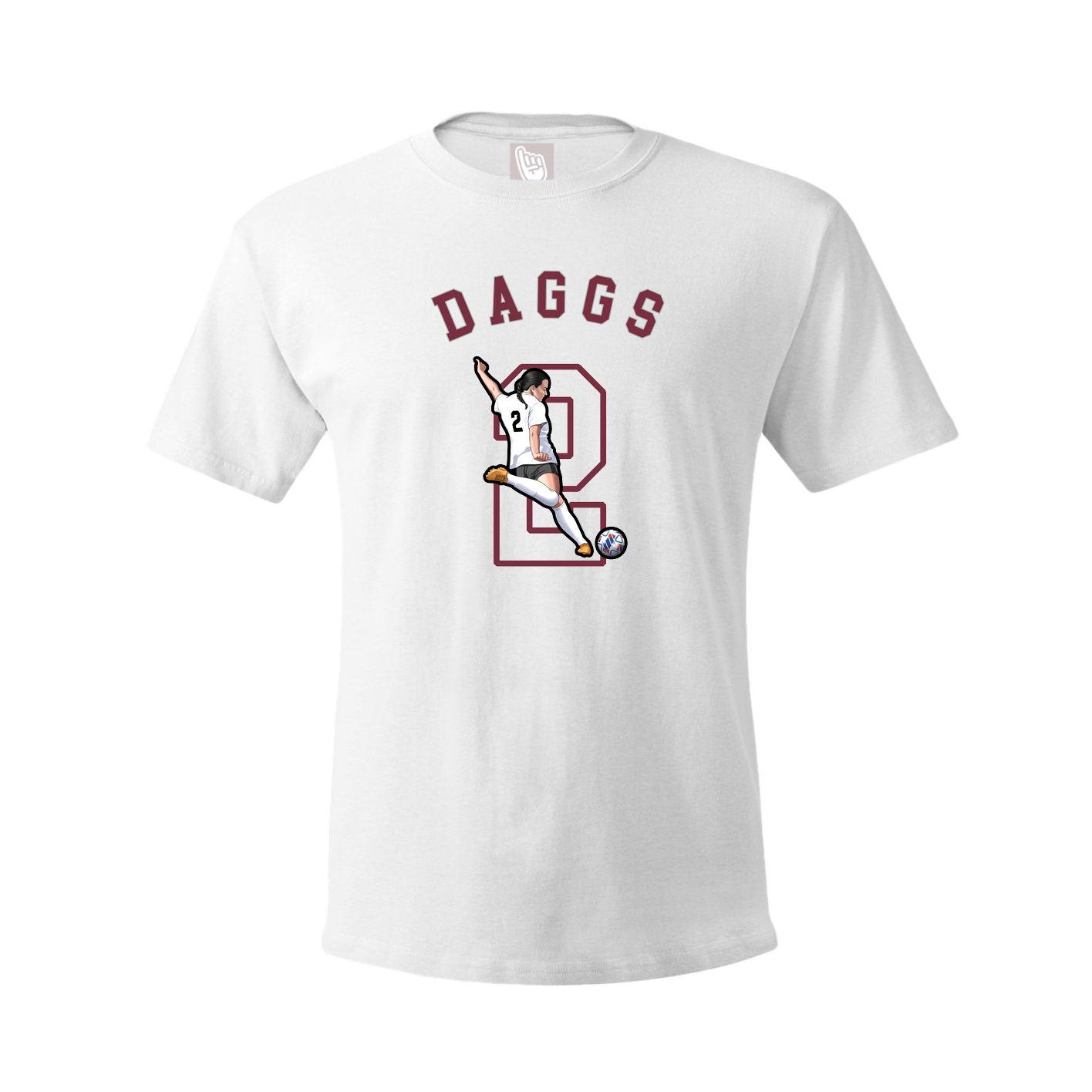 Tee — Shirsey Arch in White