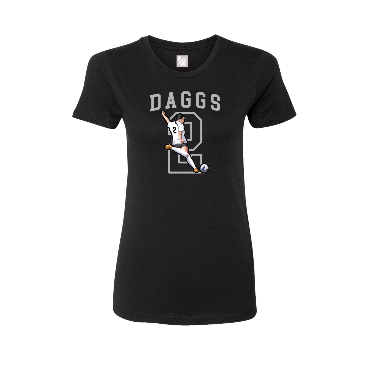 Womens Tee — Shirsey in Black