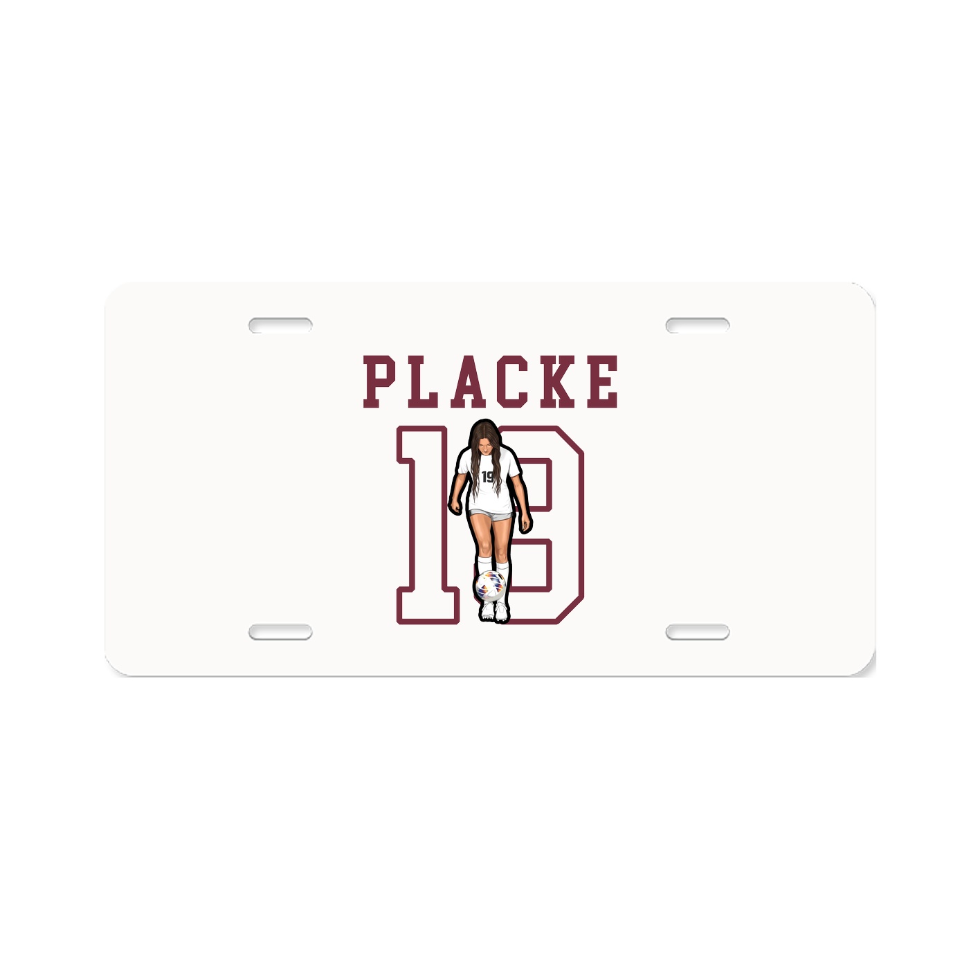 License Plate — Shirsey in Classic