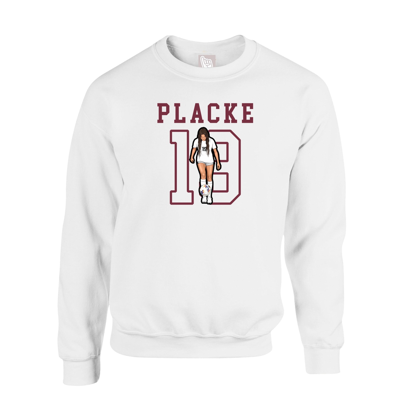 Fleece Crew — Shirsey in White