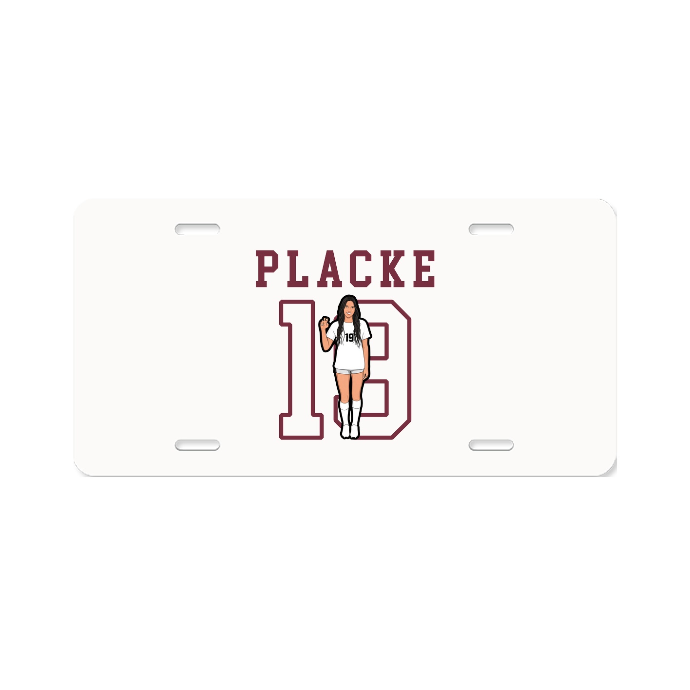 License Plate — Shirsey in Classic