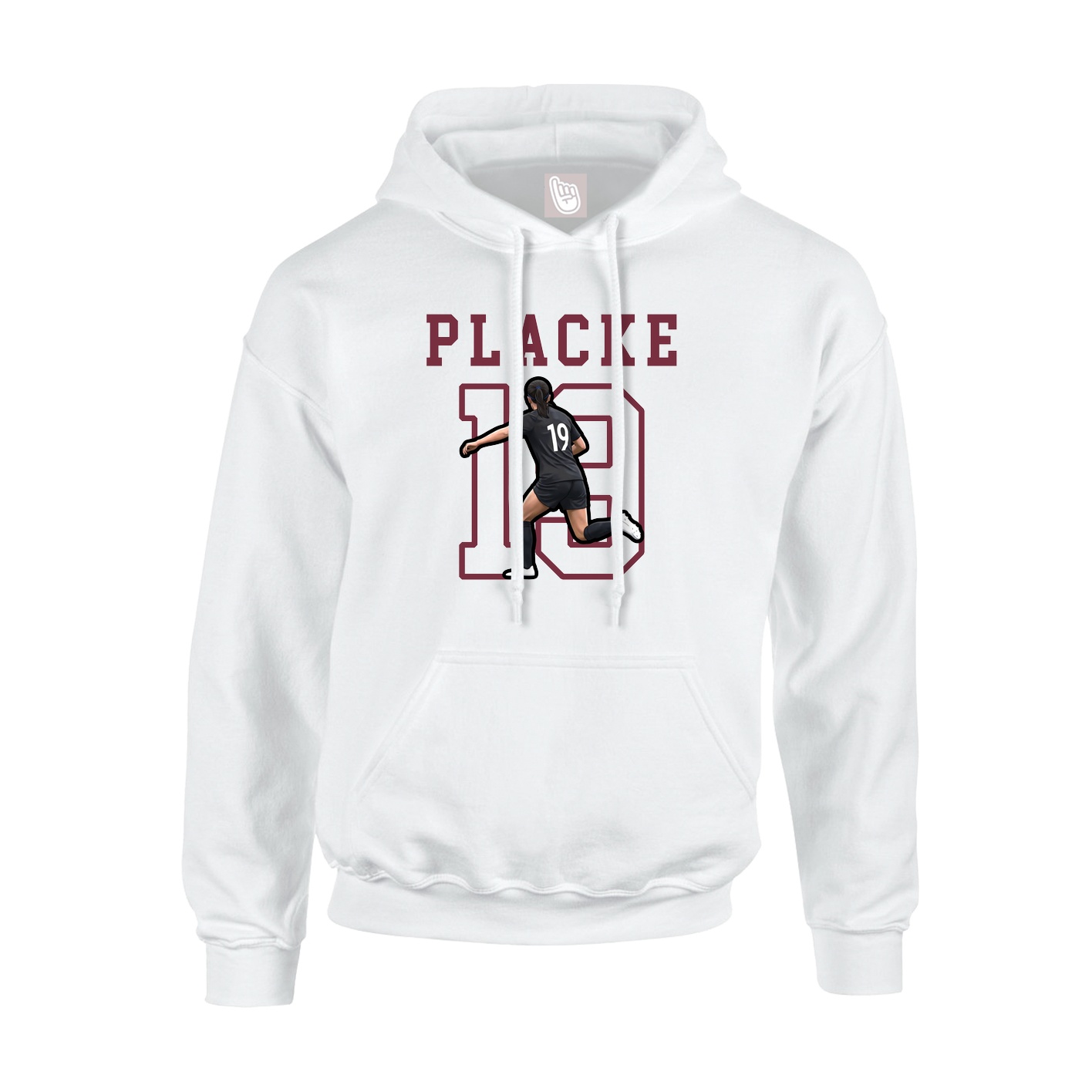 Hoodie — Shirsey in White