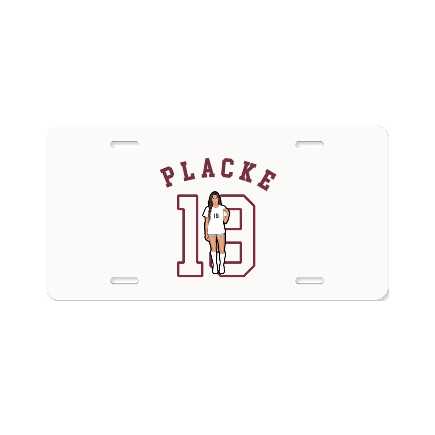 License Plate — Shirsey Arch in Classic