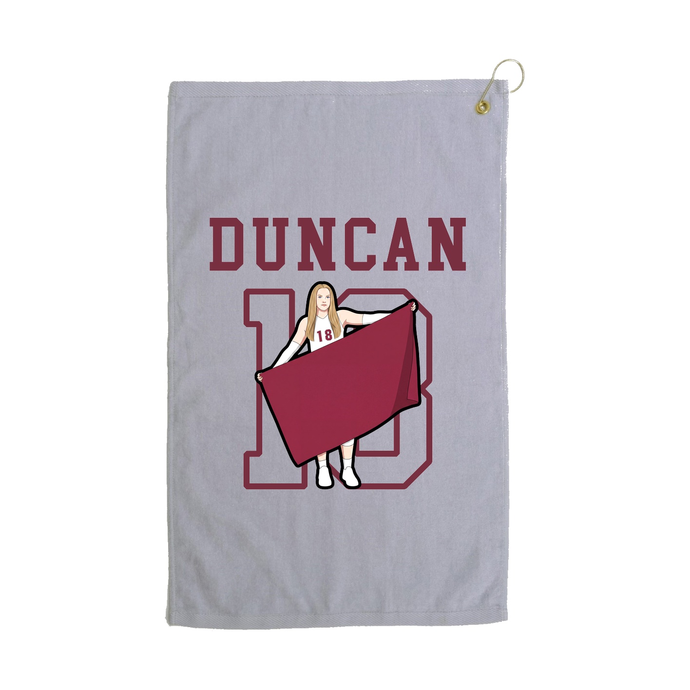 Golf Towel — Shirsey in Grey