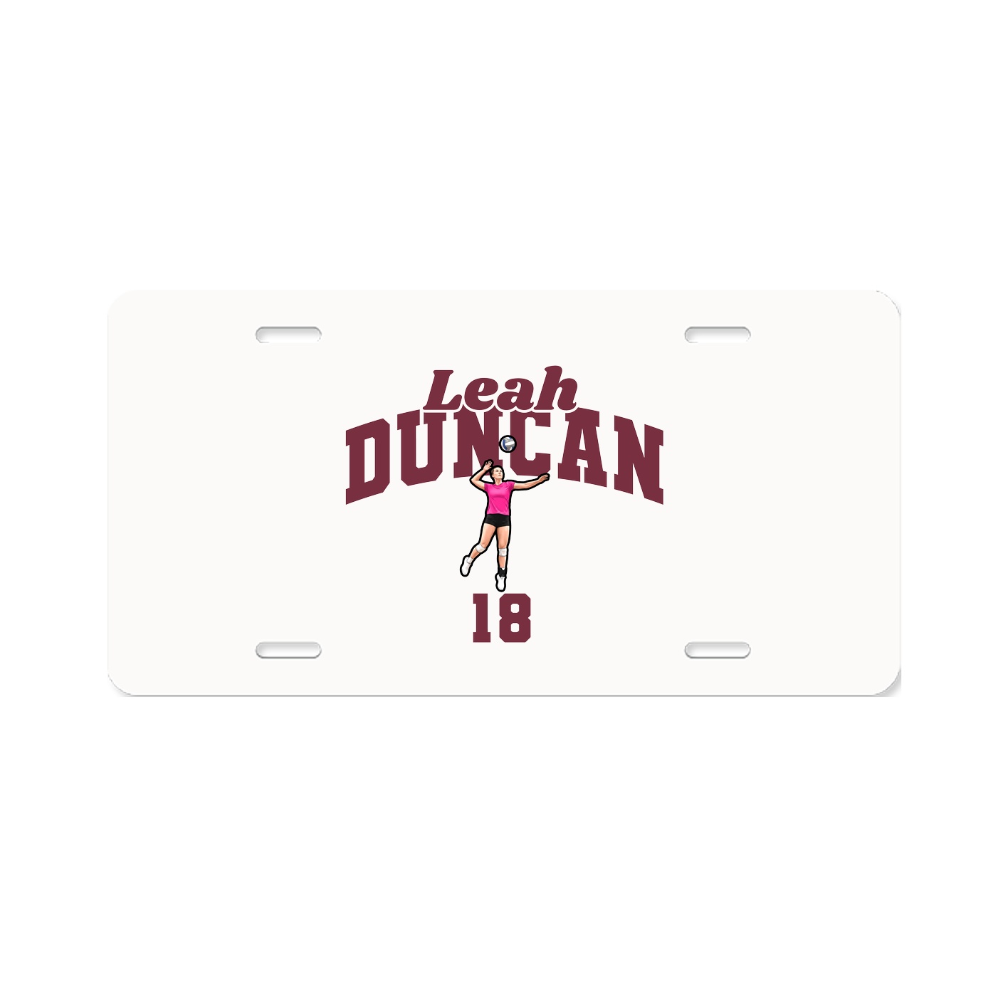 License Plate — Signature Arch in Classic