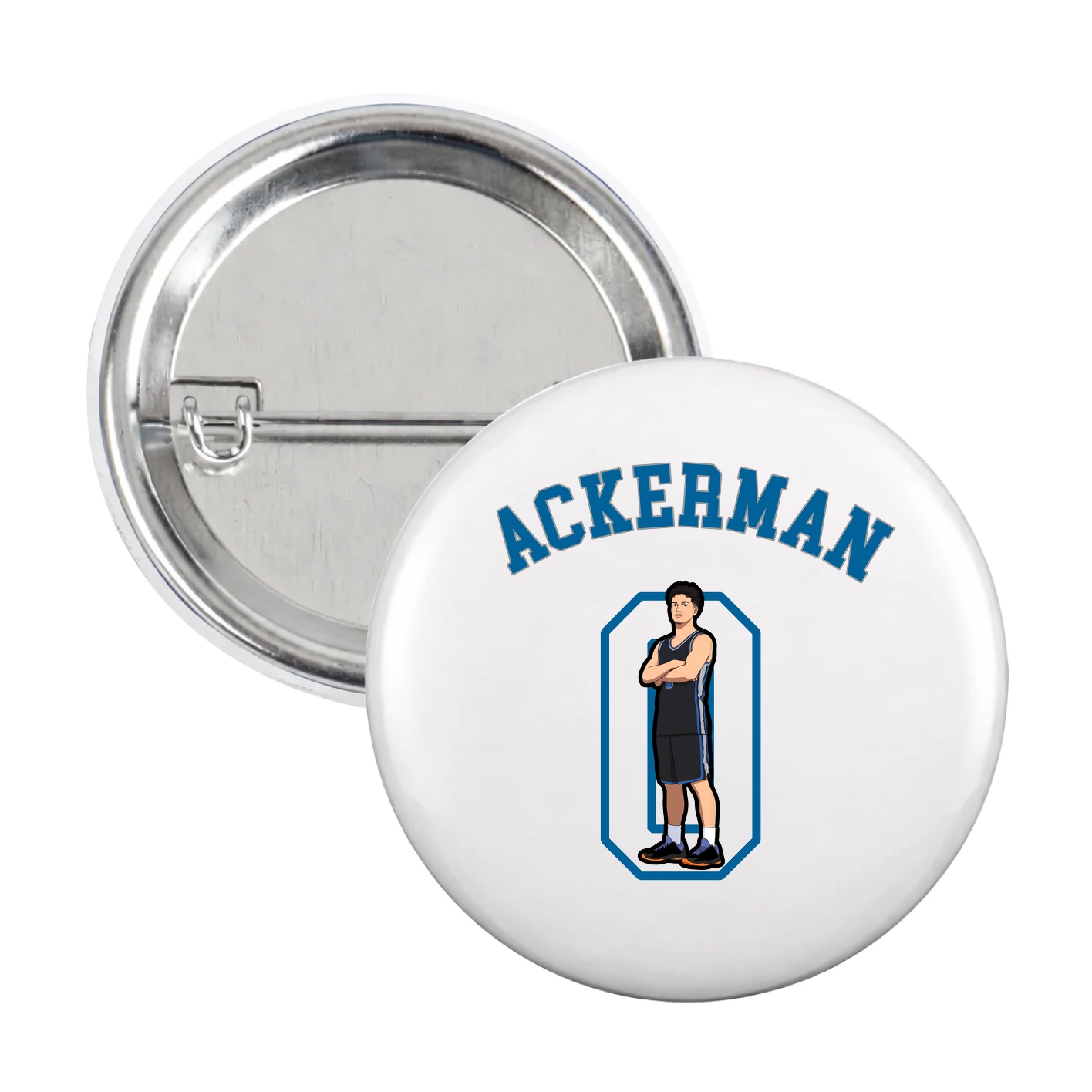 Game Day Button — Shirsey Arch in White