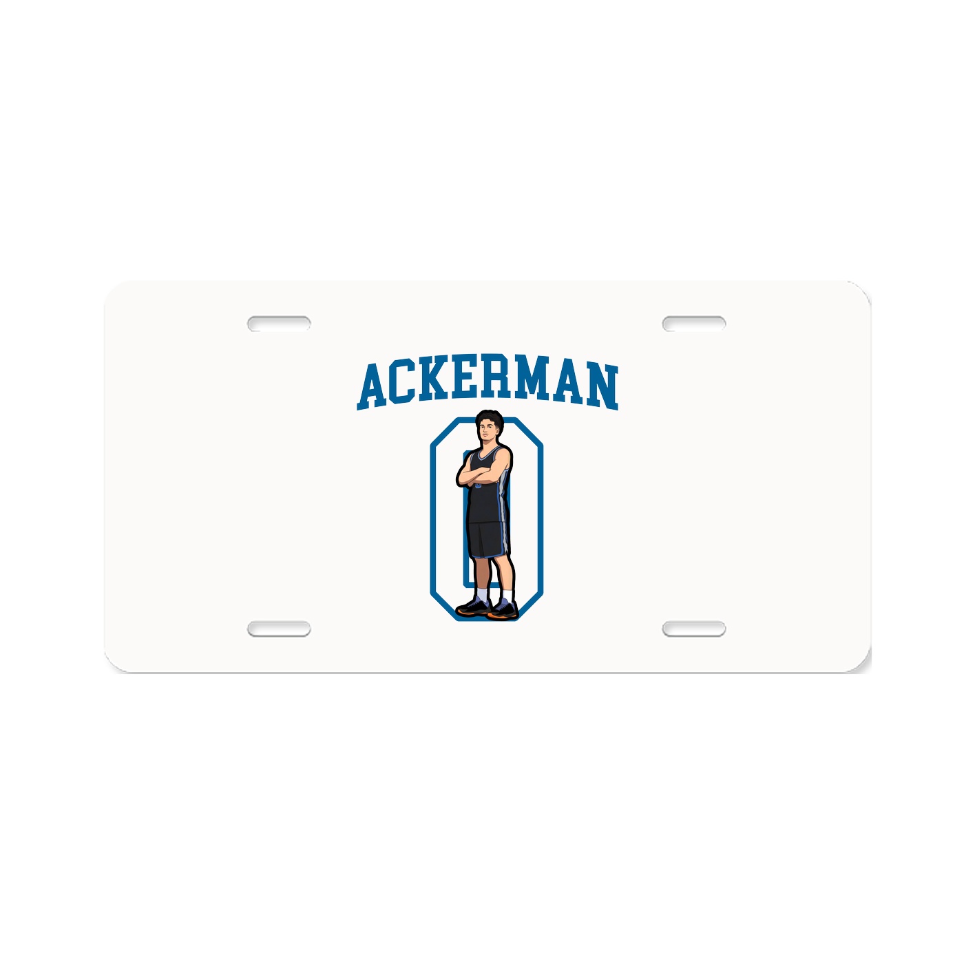 License Plate — Shirsey in Classic