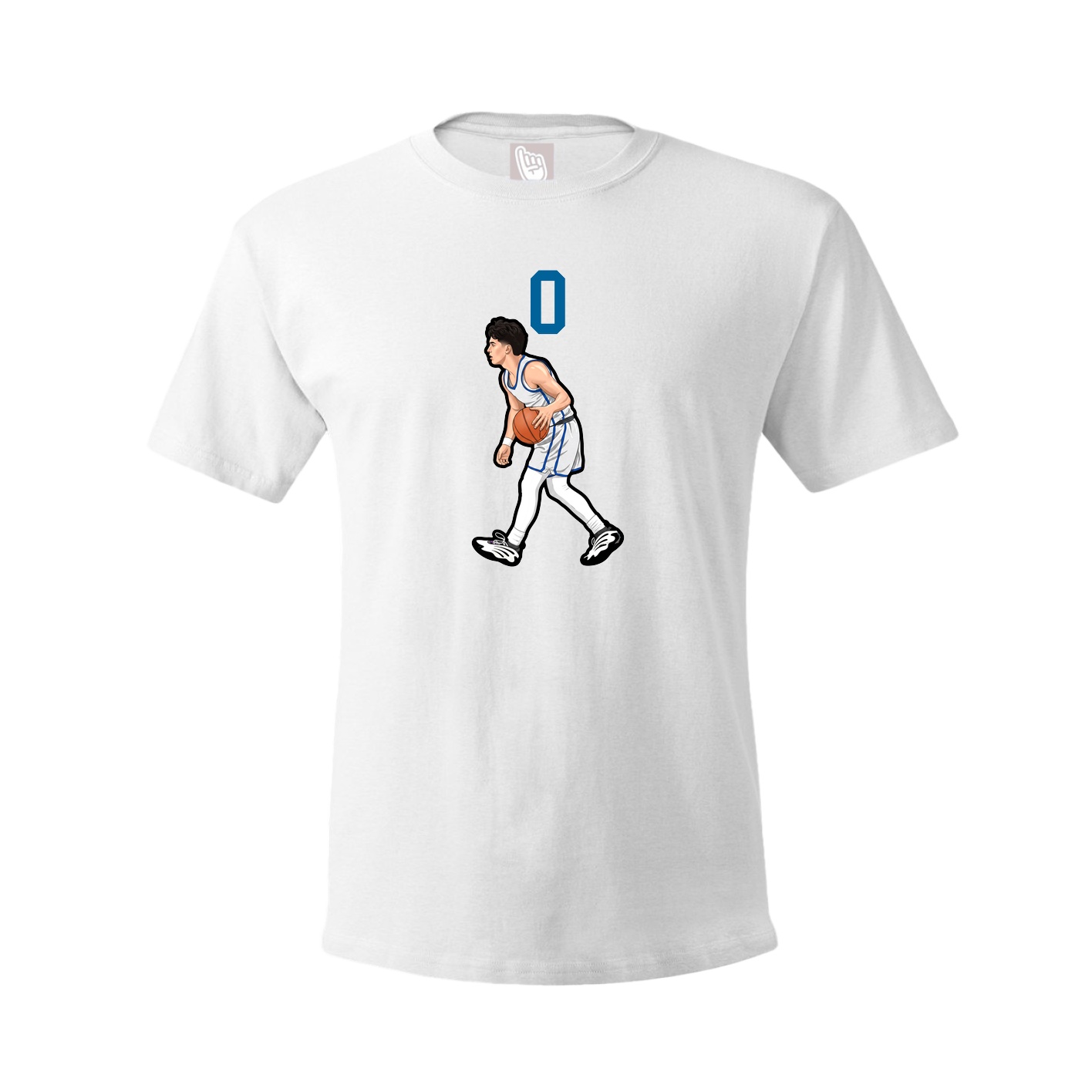 Tee — Number Top in White