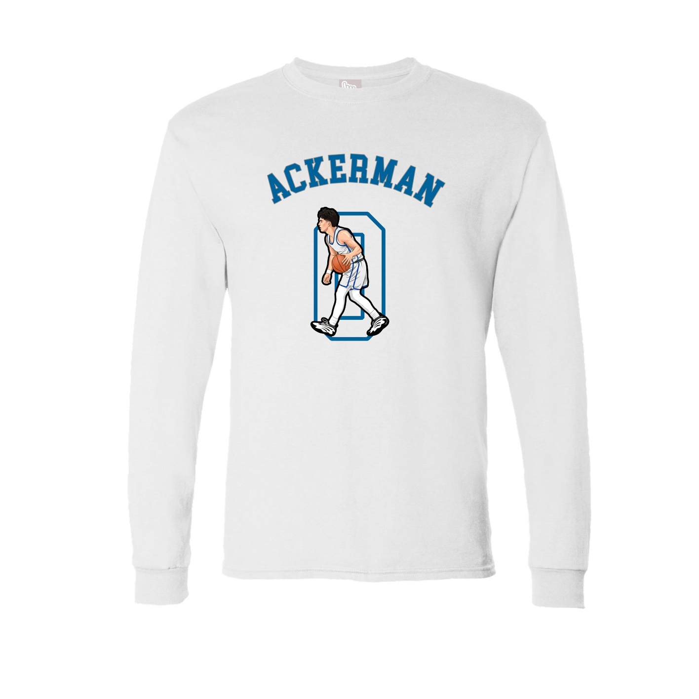 Long Sleeve Tee — Shirsey Arch in White