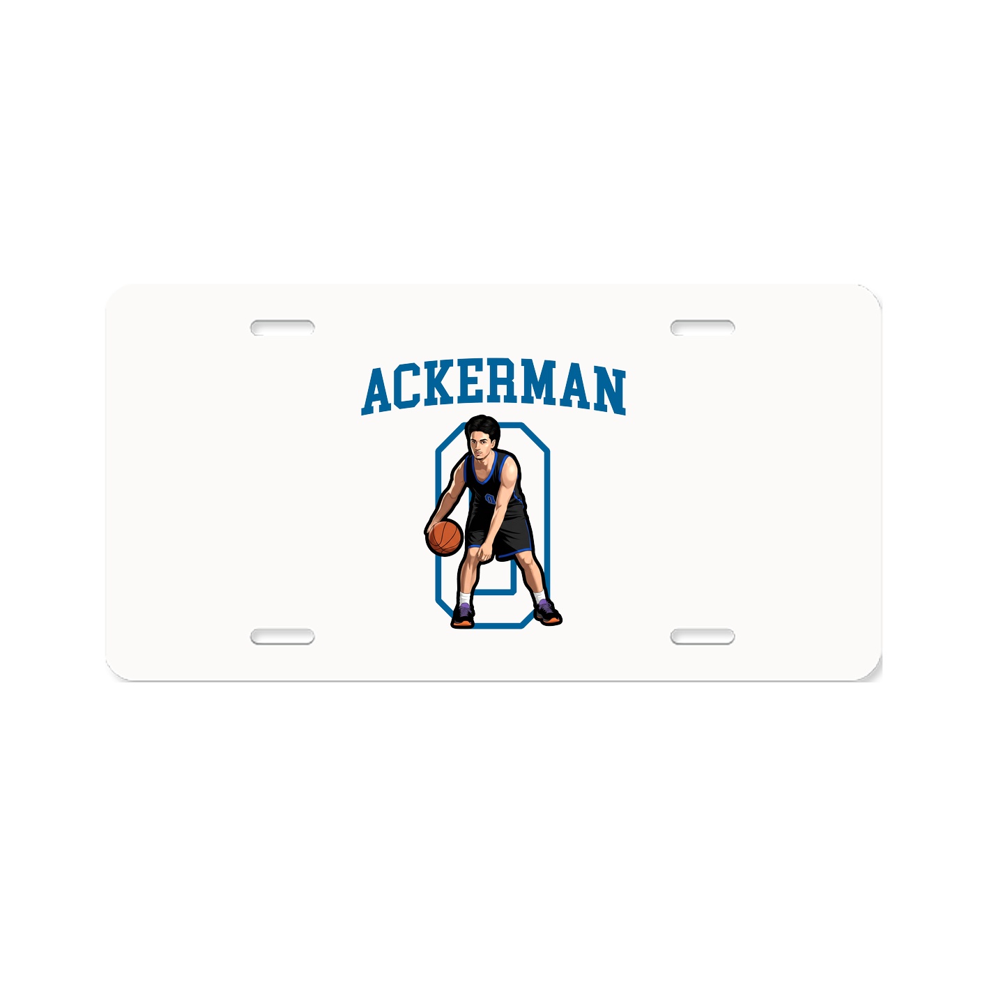 Aluminum License Plate