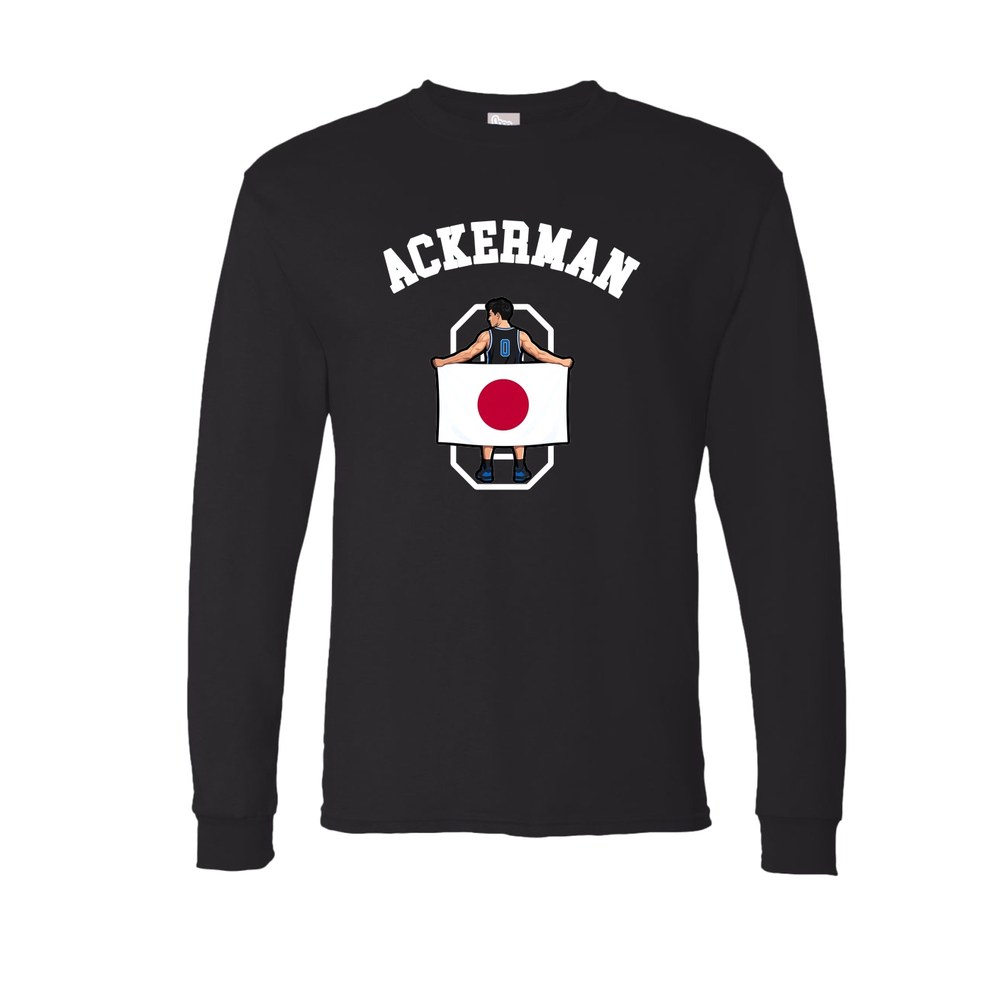 Long Sleeve Tee — Shirsey Arch in Black