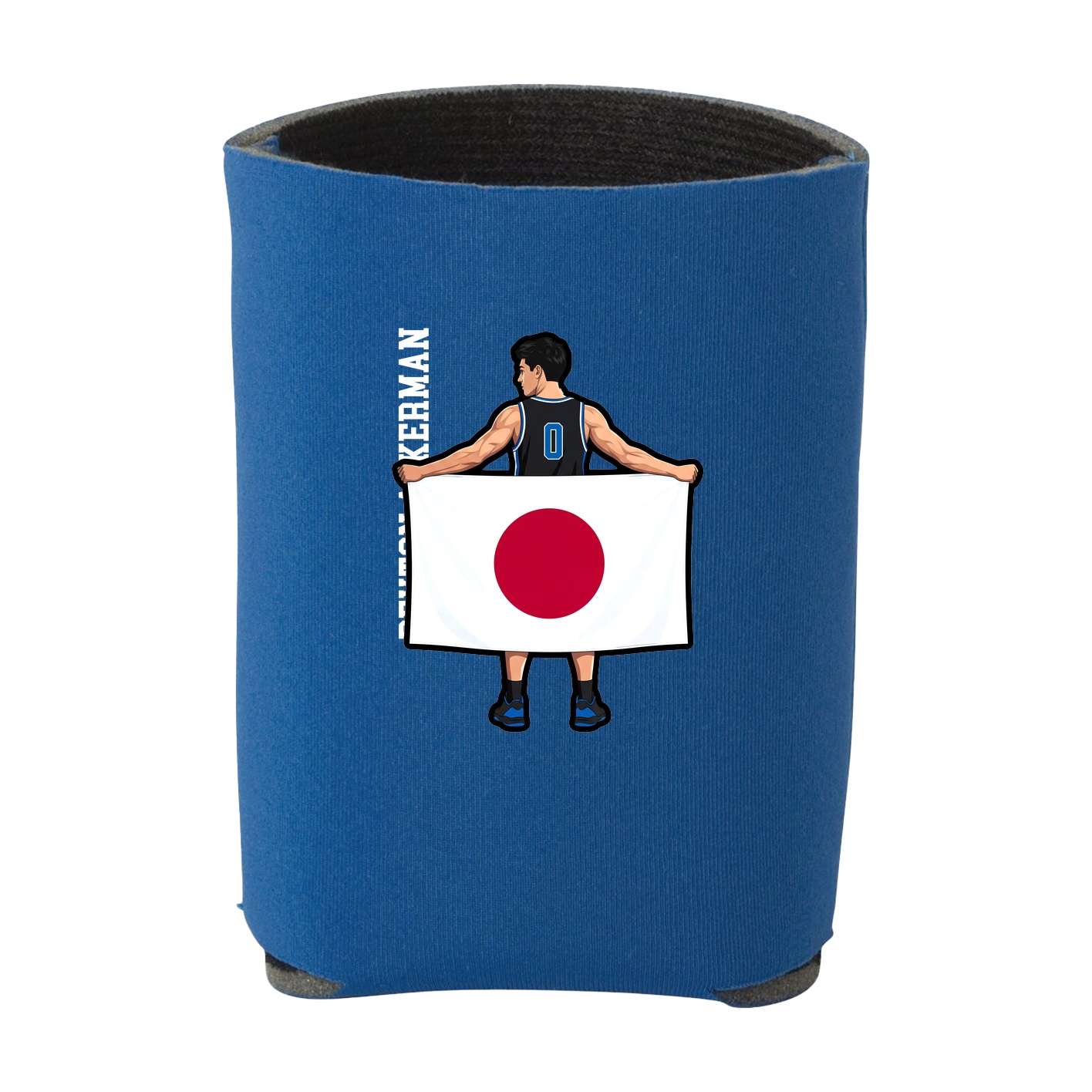 Can Holder — Name Vertical in Royal