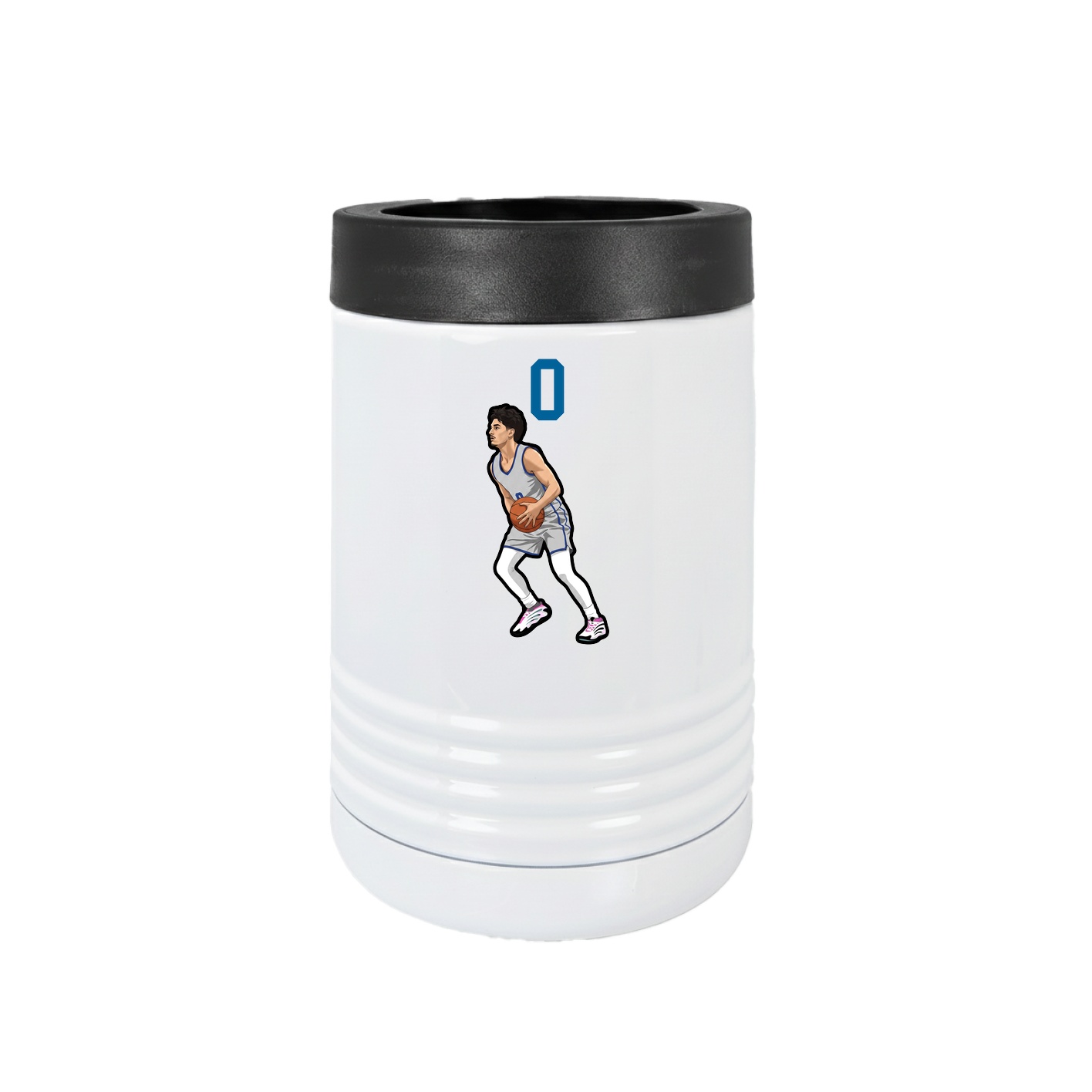 Beverage Holder — Number Top in White