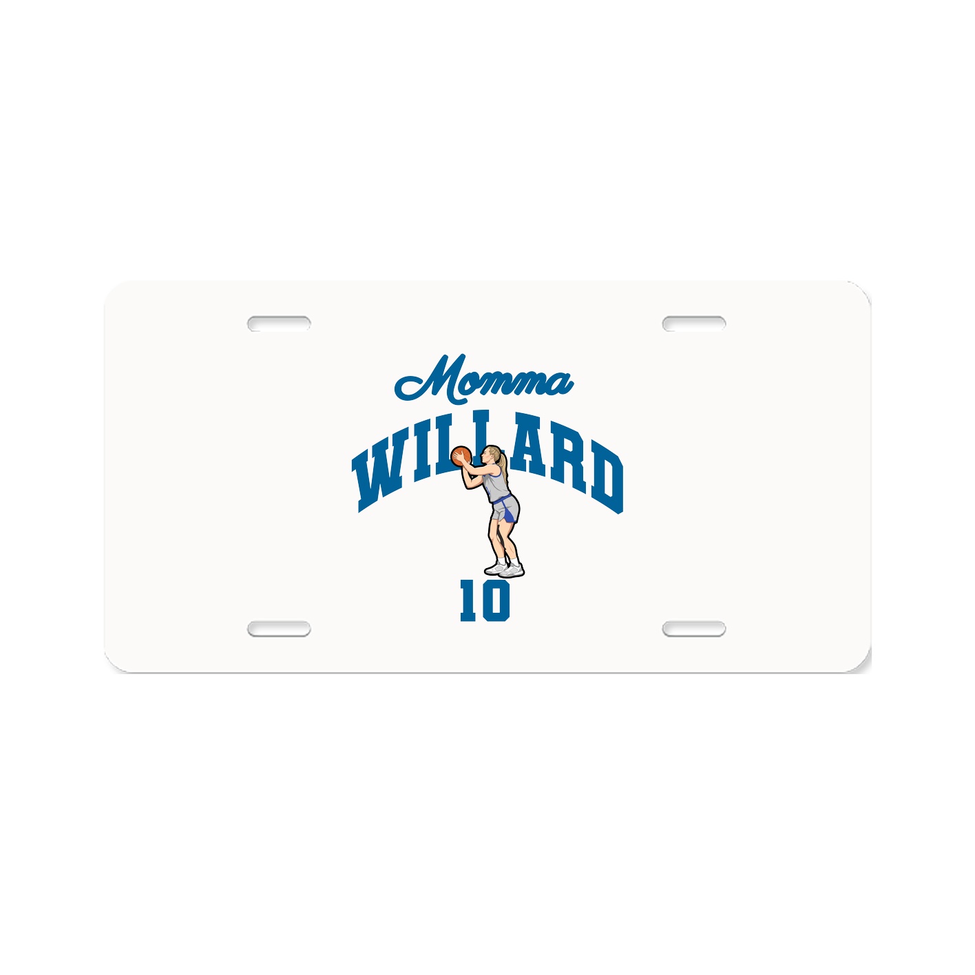License Plate — Mothers Day Arch in Classic