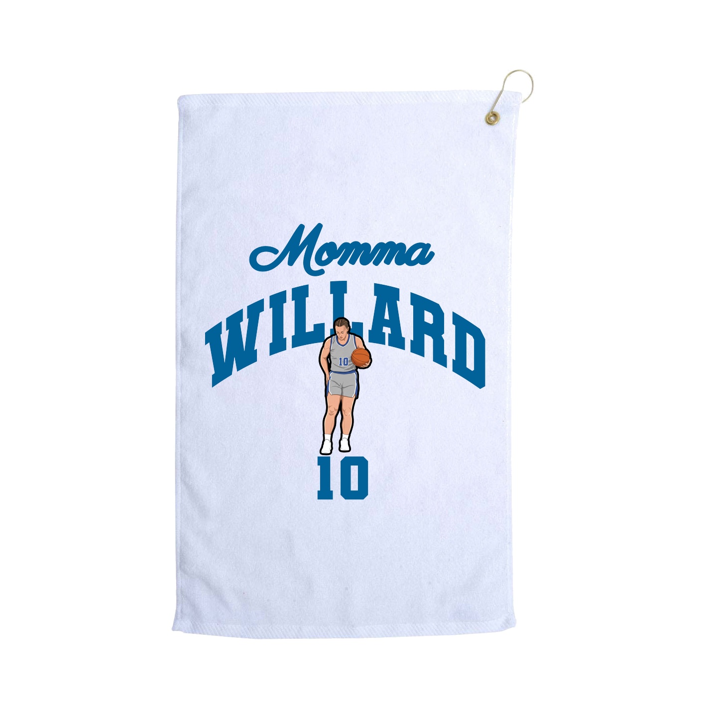 Golf Towel — Mothers Day Arch in White