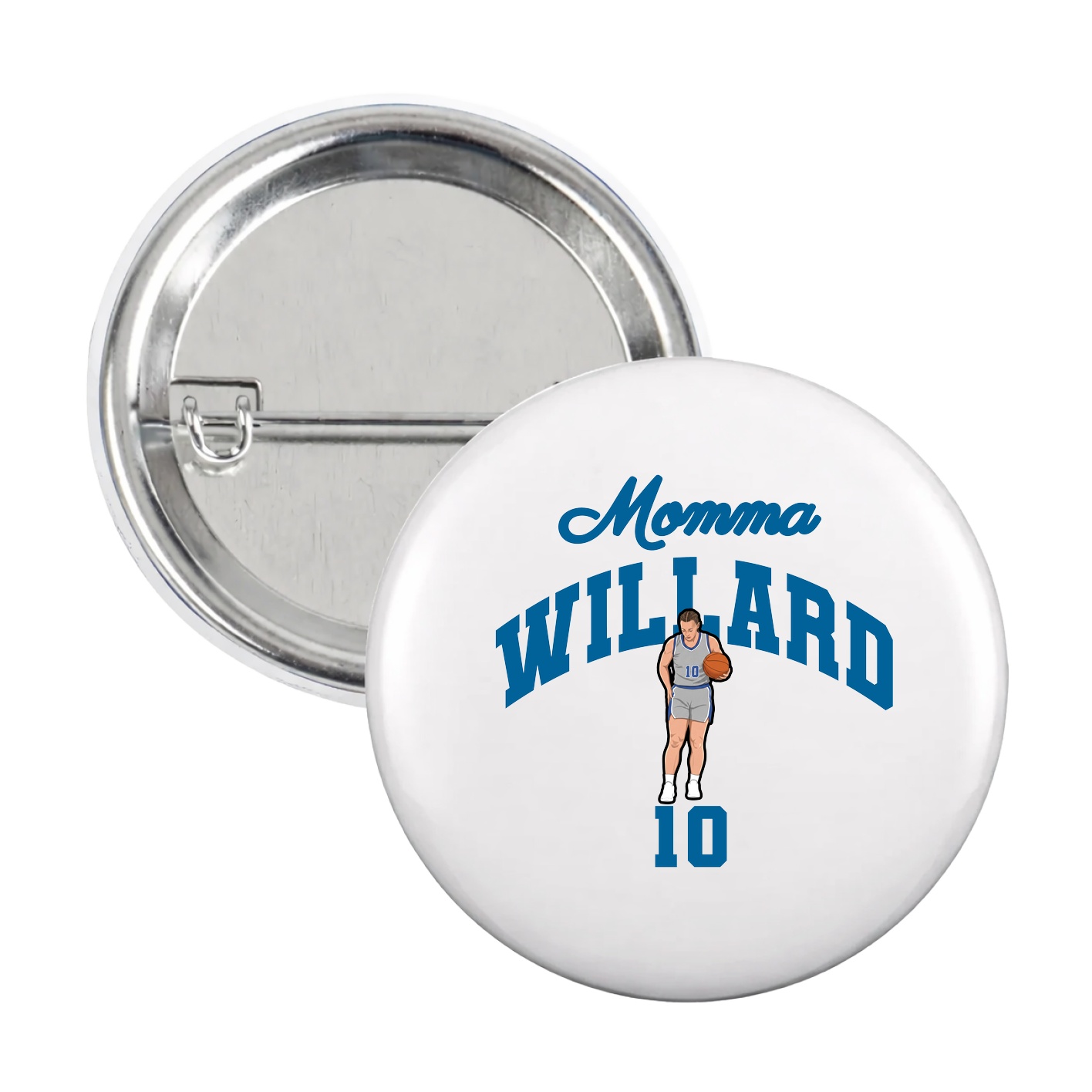 Game Day Button — Mothers Day Arch in White
