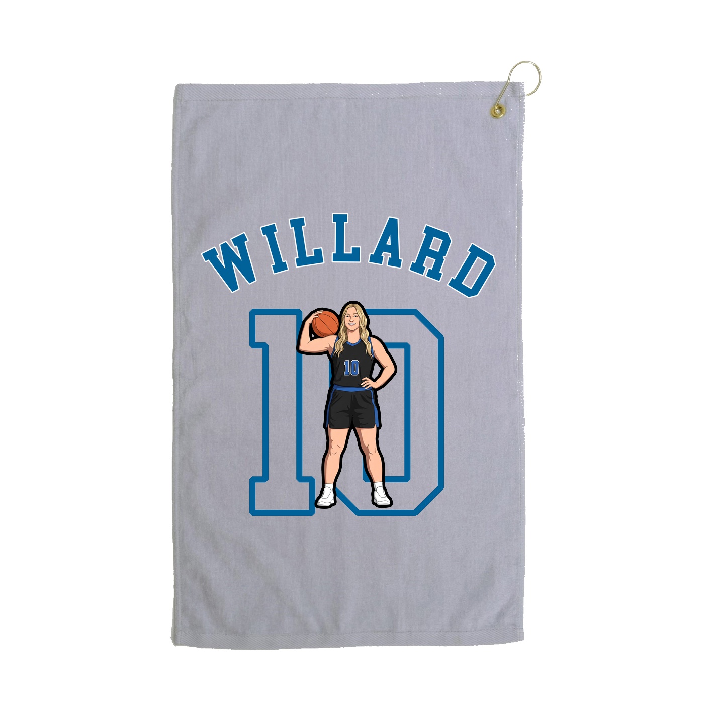 Golf Towel — Shirsey Arch in Grey