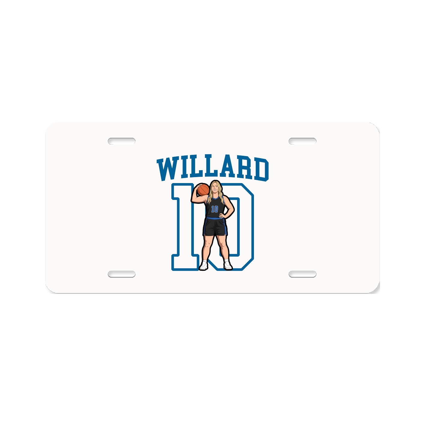 License Plate — Shirsey in Classic