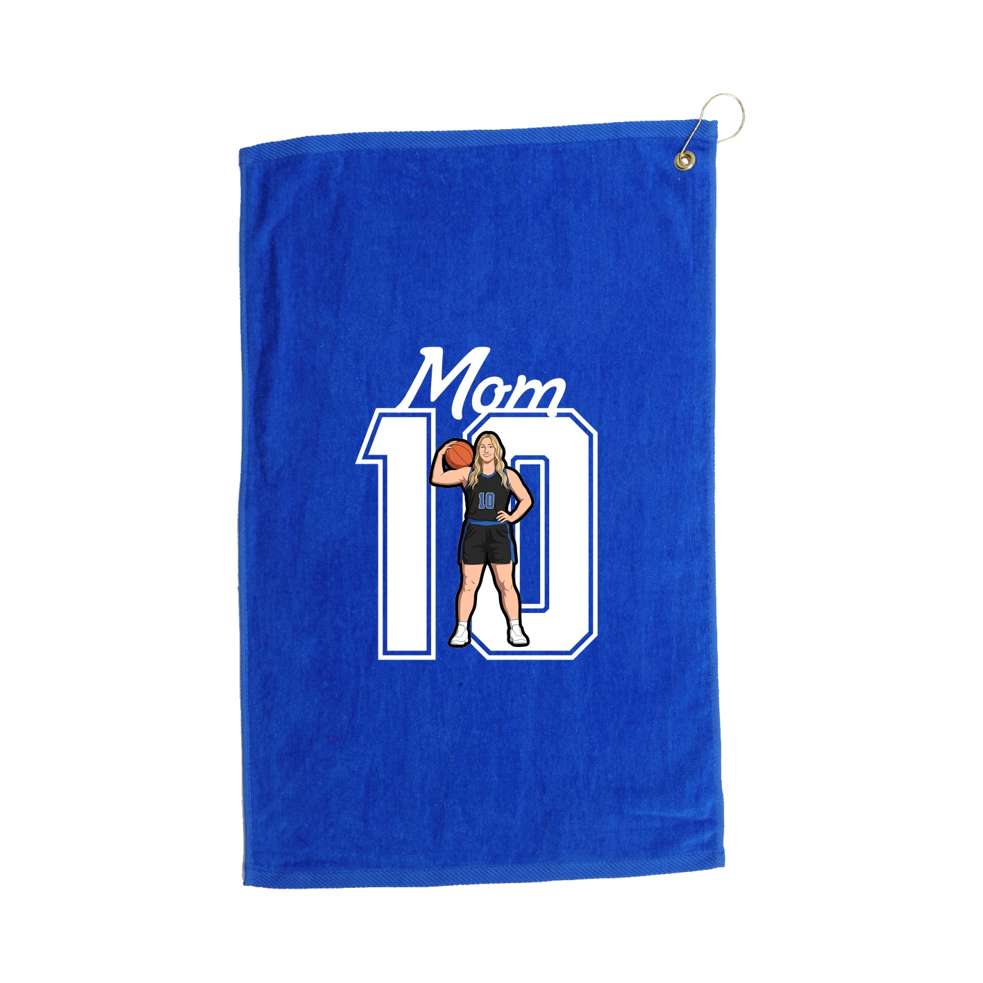 Golf Towel — Mothers Day Shirsey in Royal