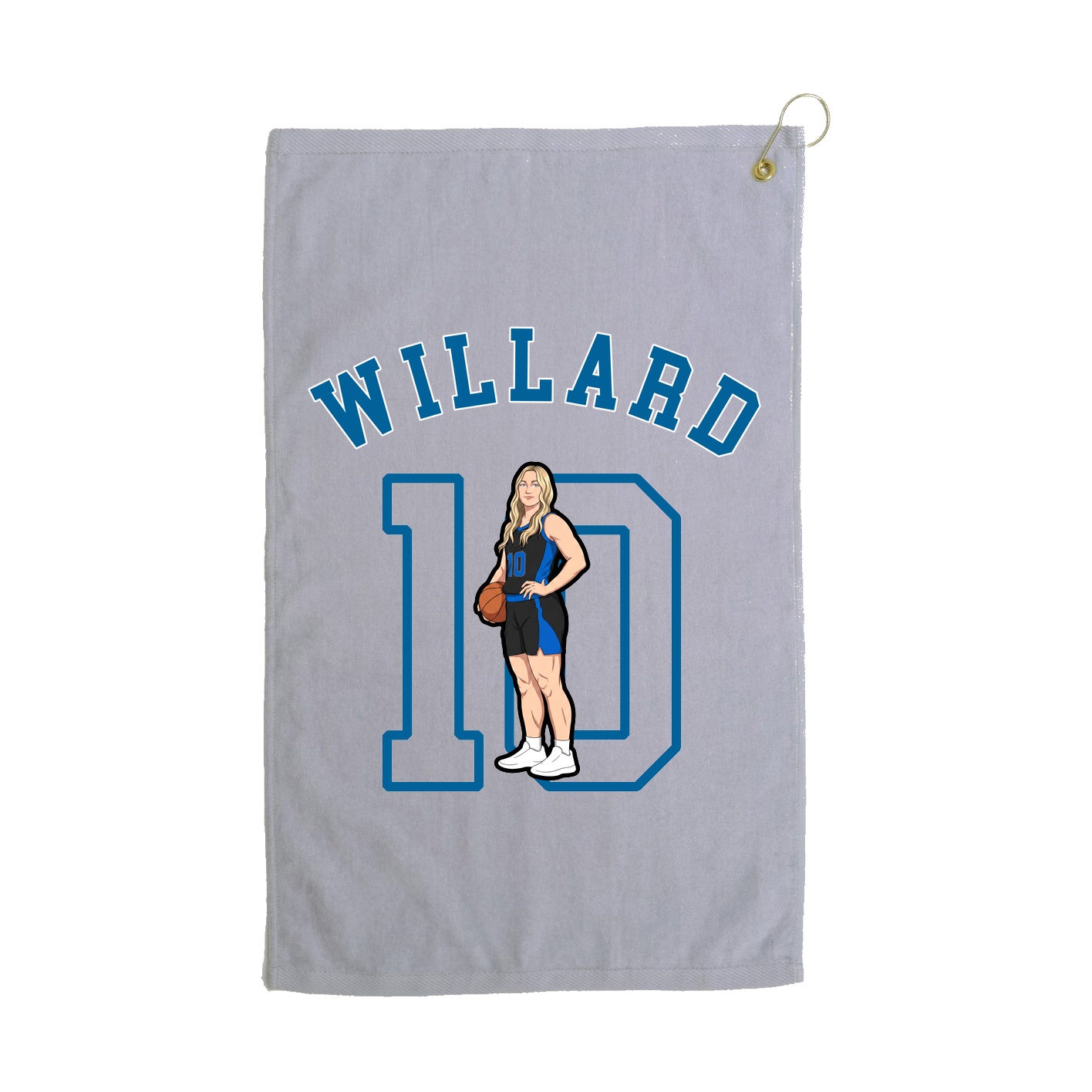 Golf Towel — Shirsey Arch in Grey