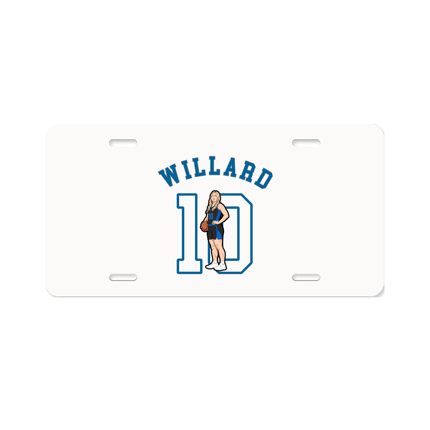 License Plate — Shirsey Arch in Classic