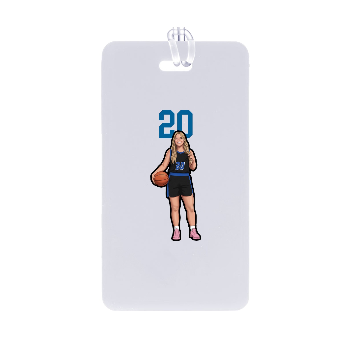Bag Tag — Number Top in Classic