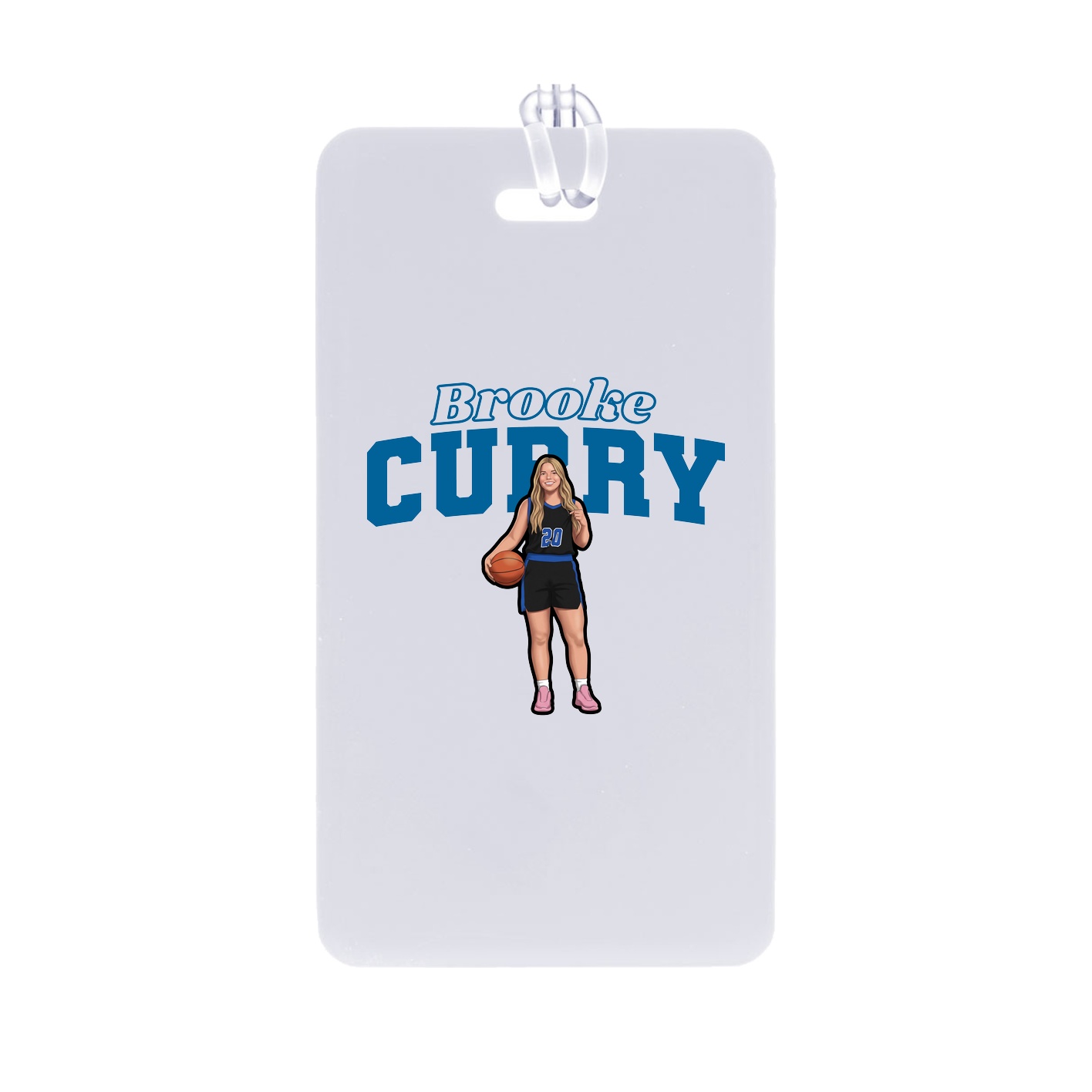 Bag Tag — Name Arch in Classic