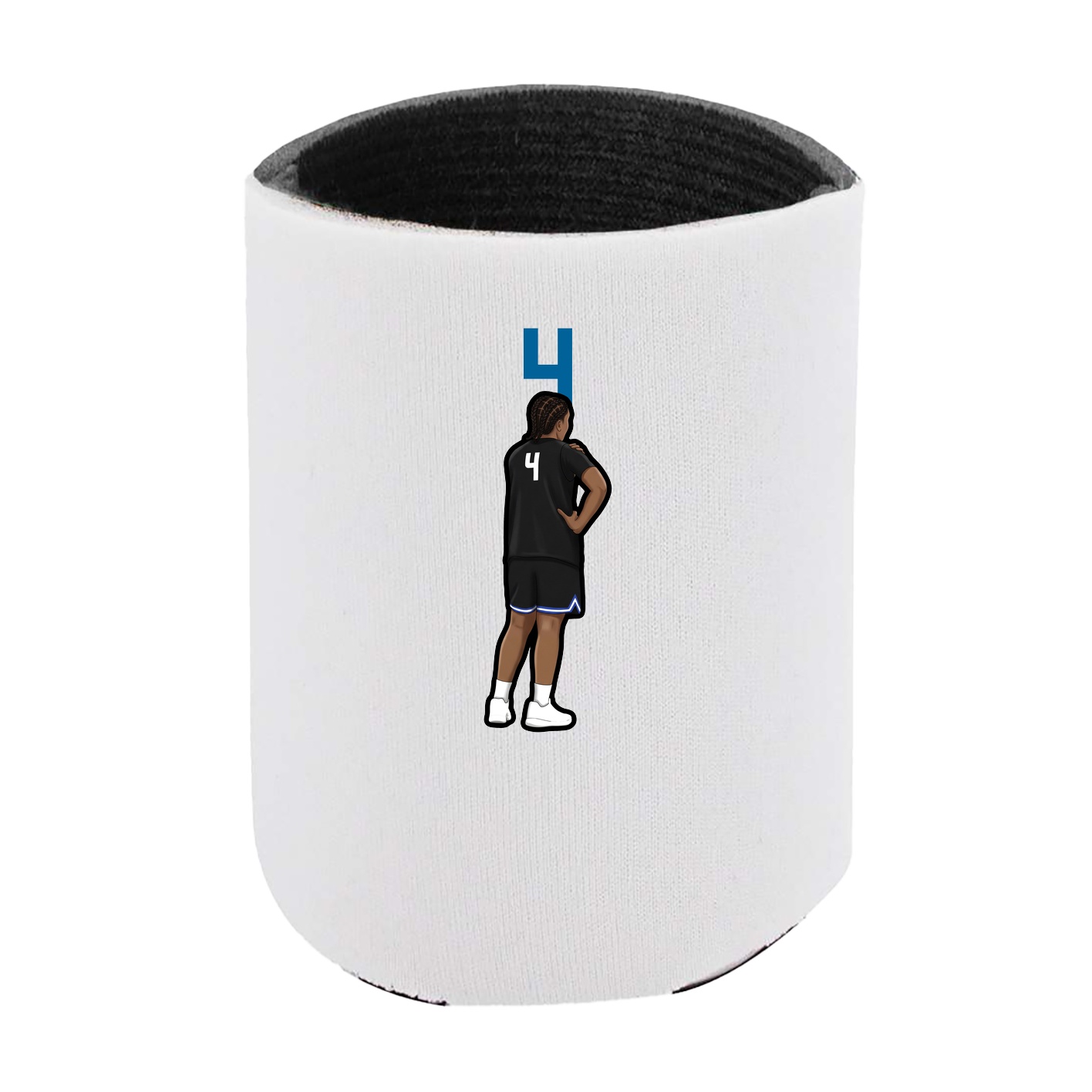 Can Holder — Number Top in White