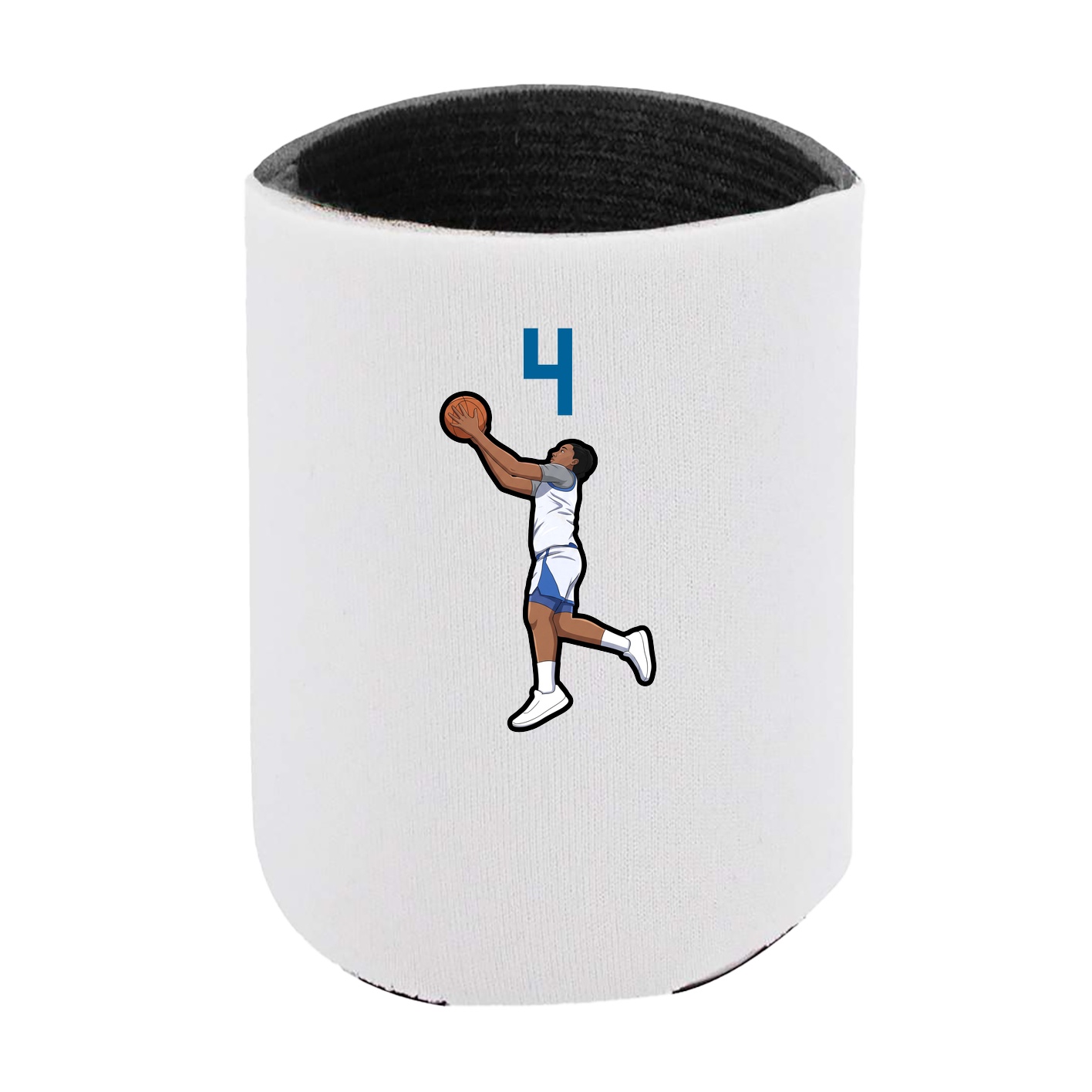 Can Holder — Number Top in White