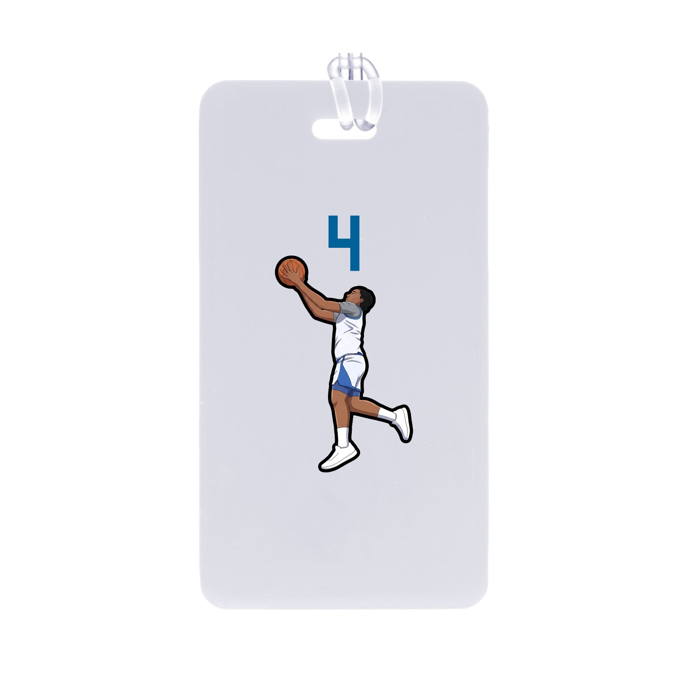 Bag Tag — Number Top in Classic