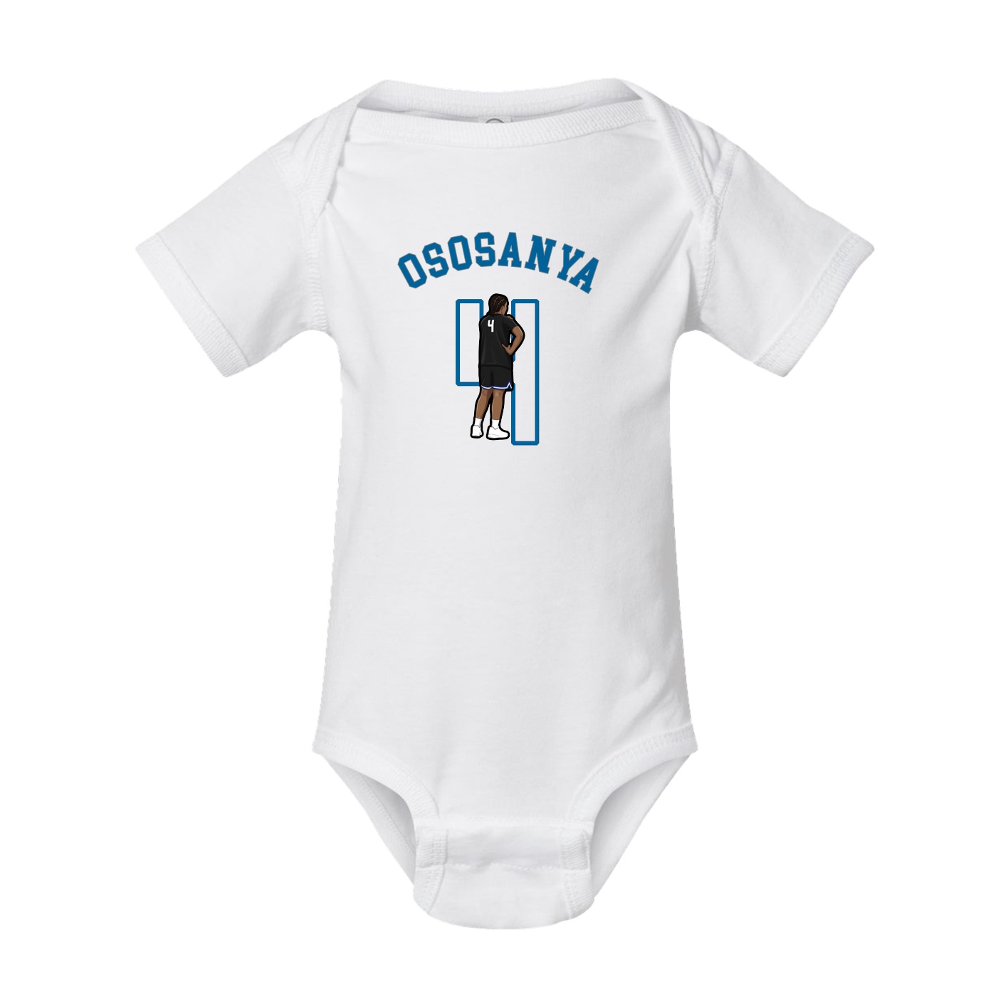 Baby Onesie — Shirsey Arch in White