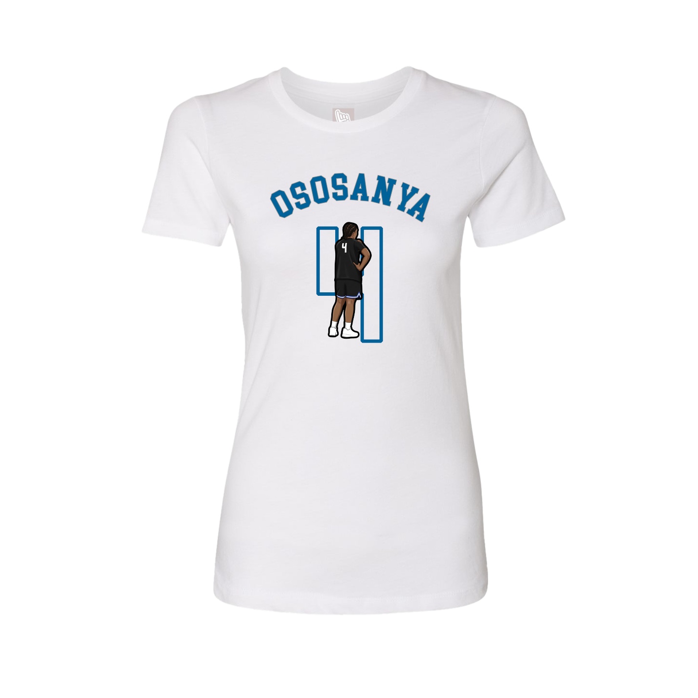 Womens Tee — Shirsey Arch in White