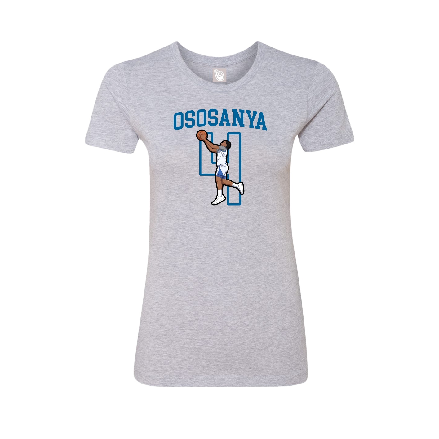 Fitted Women's Tee — Shirsey in Grey
