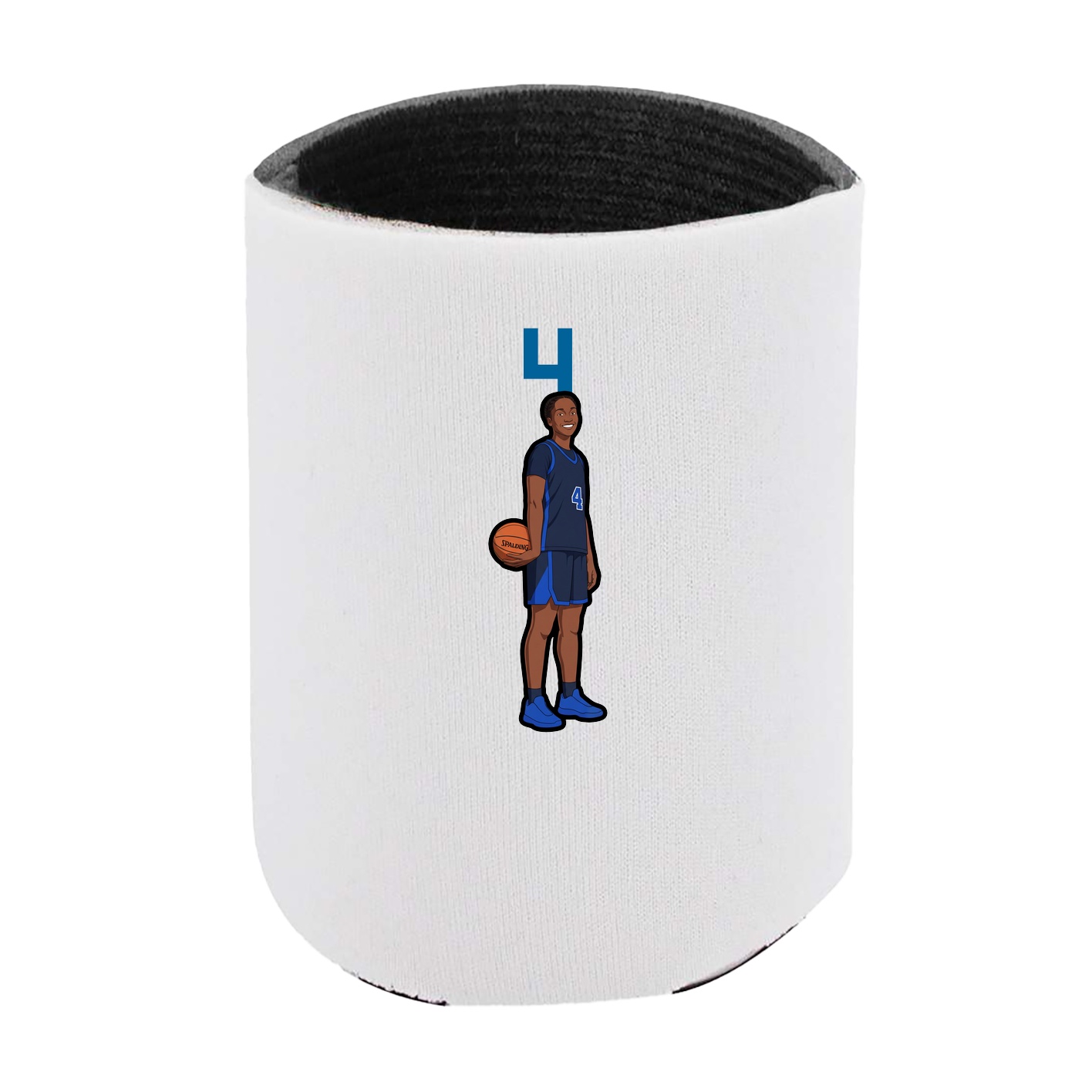 Can Holder — Number Top in White