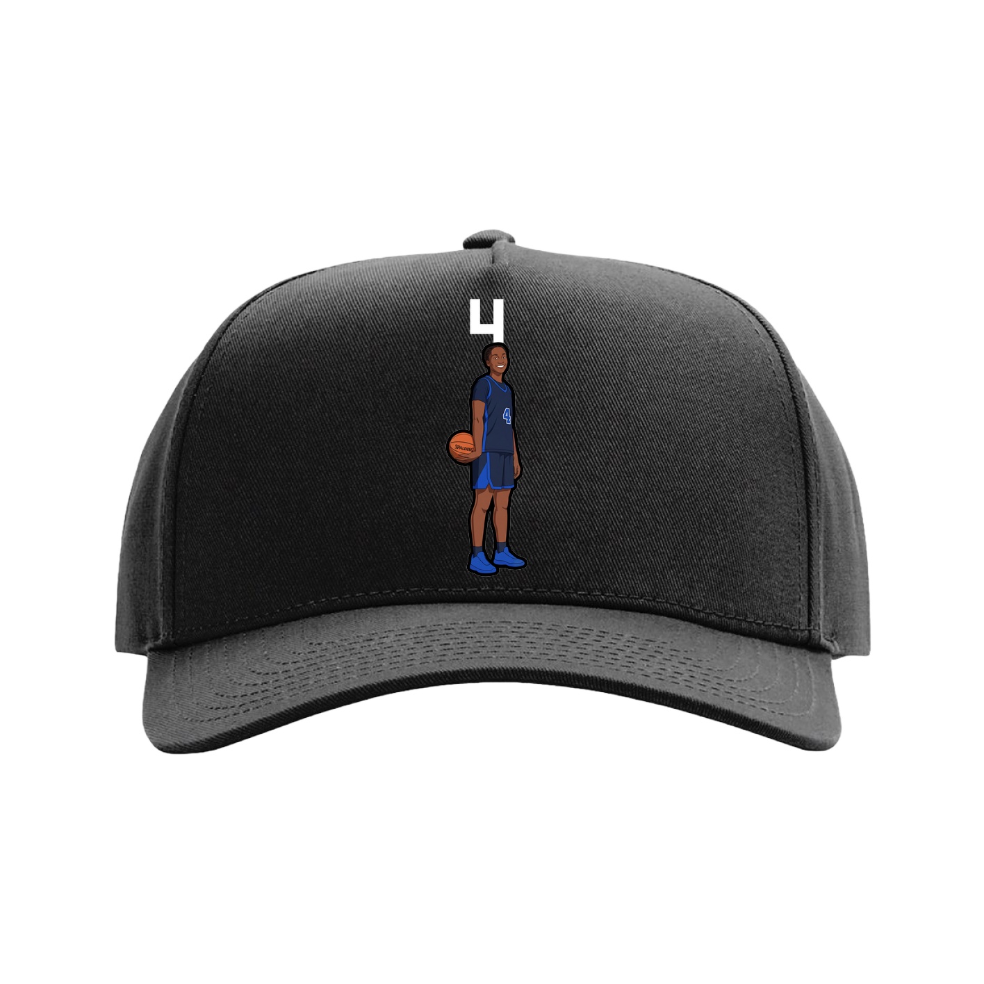 Full Fabric Five-Panel Champ Cap