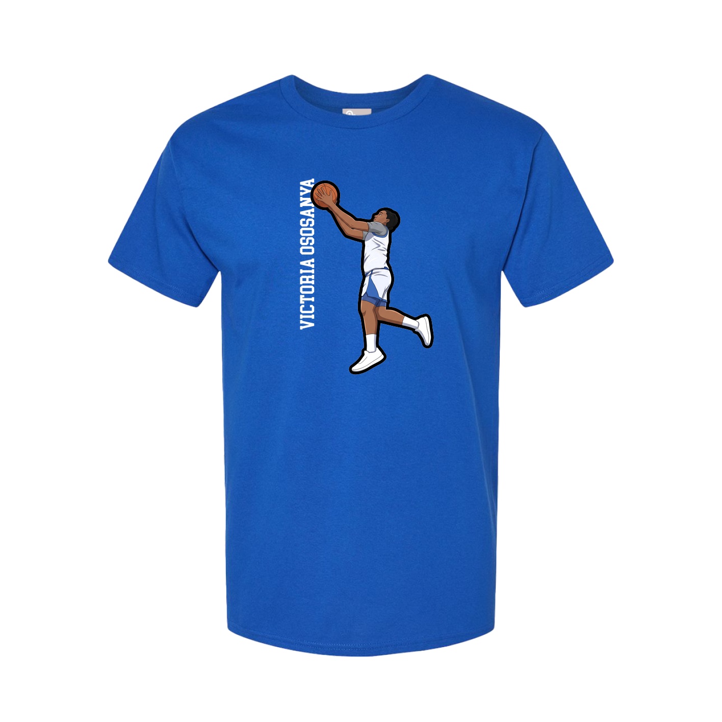 Tee — Name Vertical in Royal