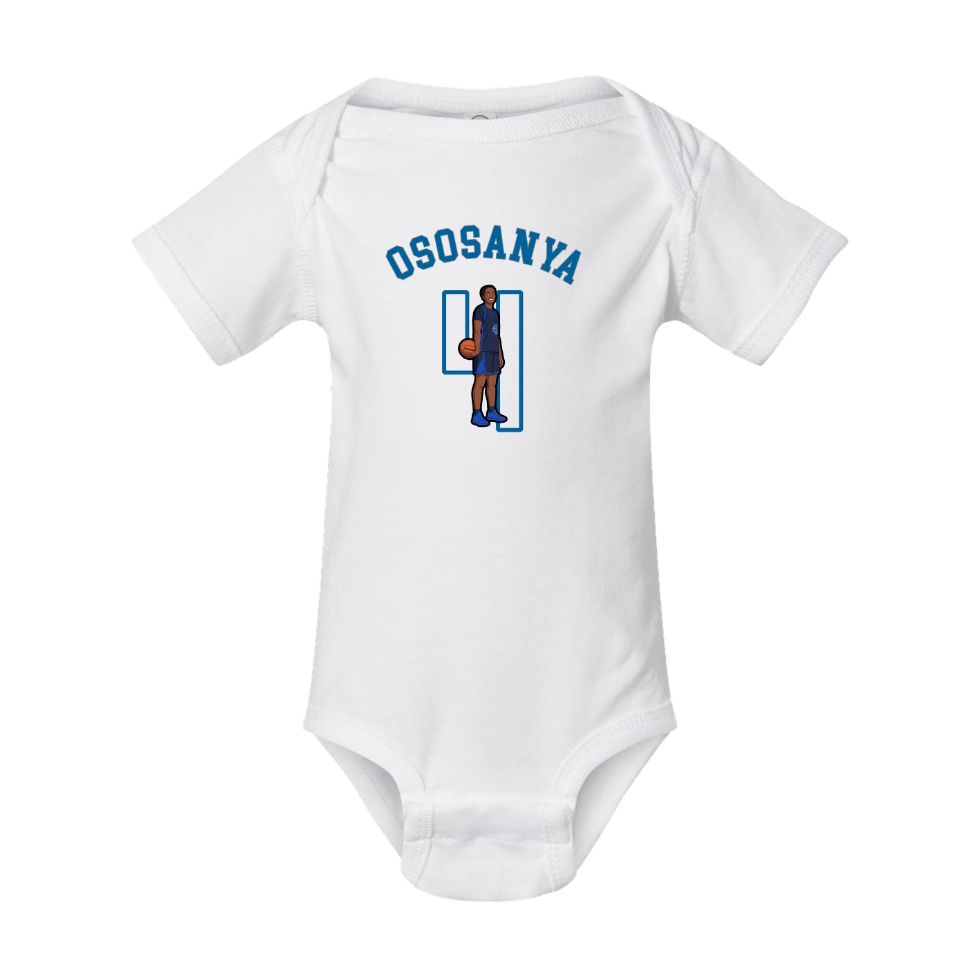 Baby Onesie — Shirsey Arch in White