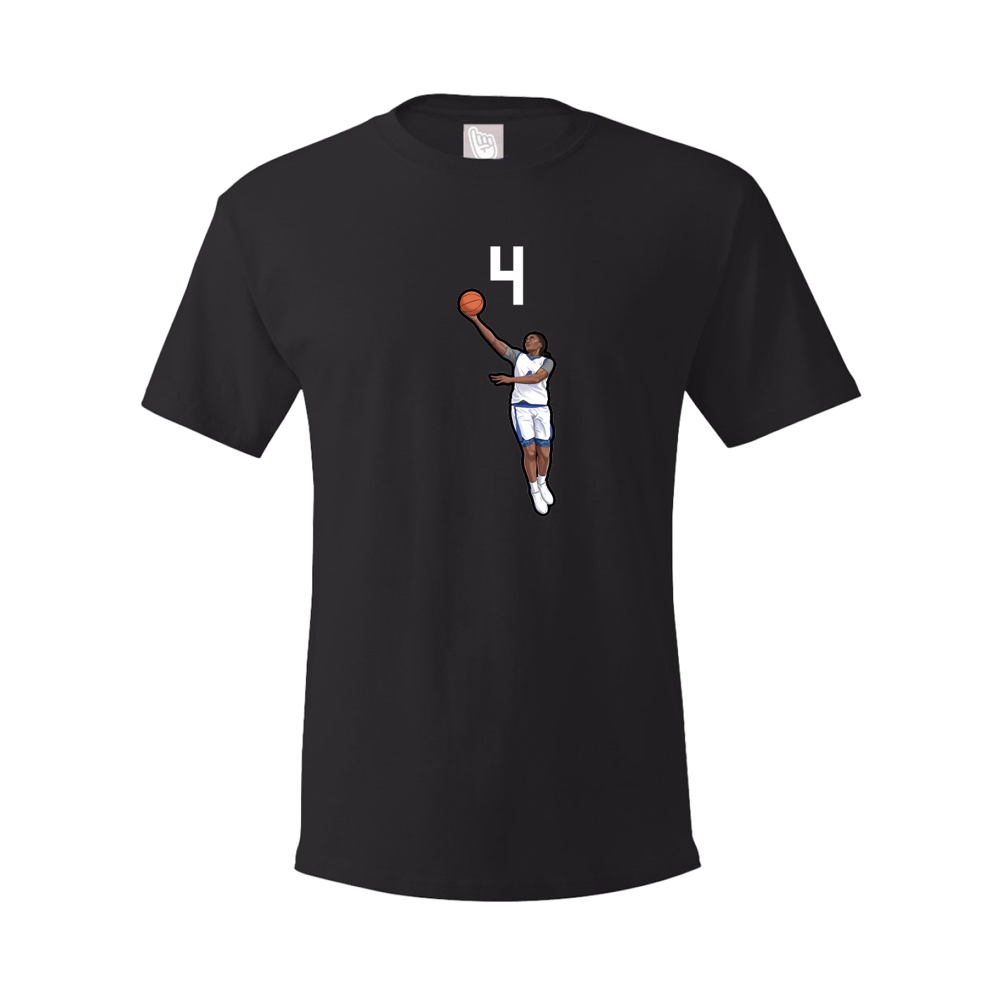 Tee — Number Top in Black