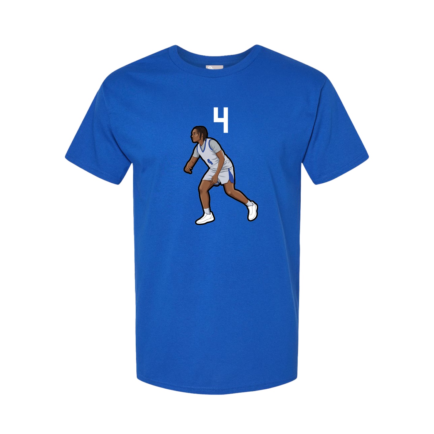 Tee — Number Top in Royal