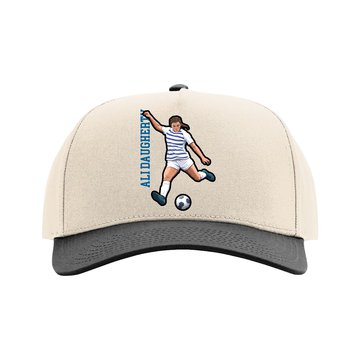 Full Fabric Five-Panel Champ Cap