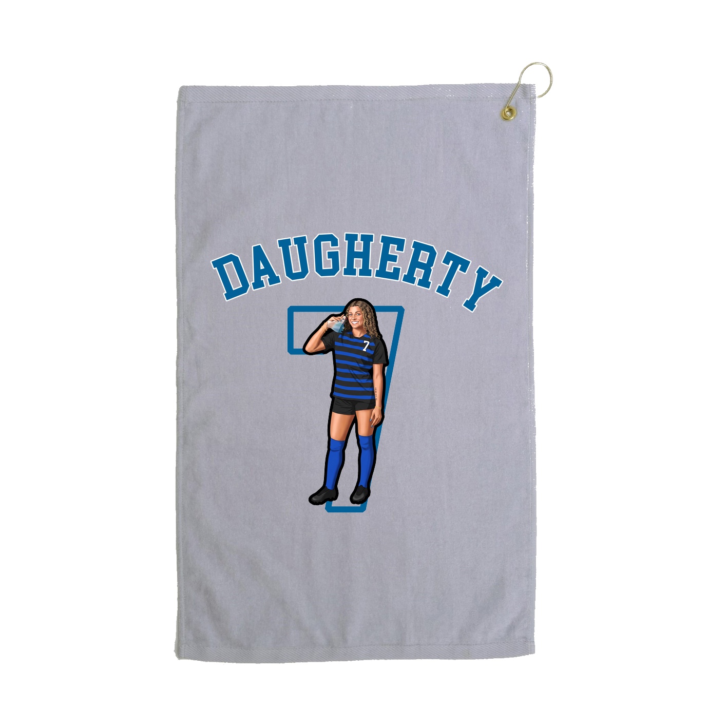 Golf Towel — Shirsey Arch in Grey