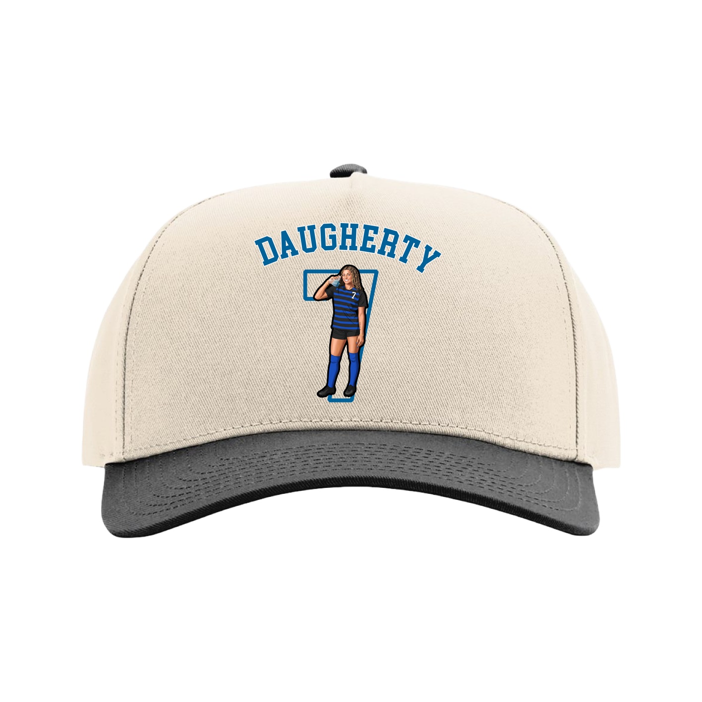 Full Fabric Five-Panel Champ Cap
