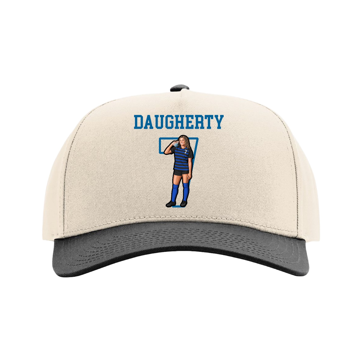 Full Fabric Five-Panel Champ Cap