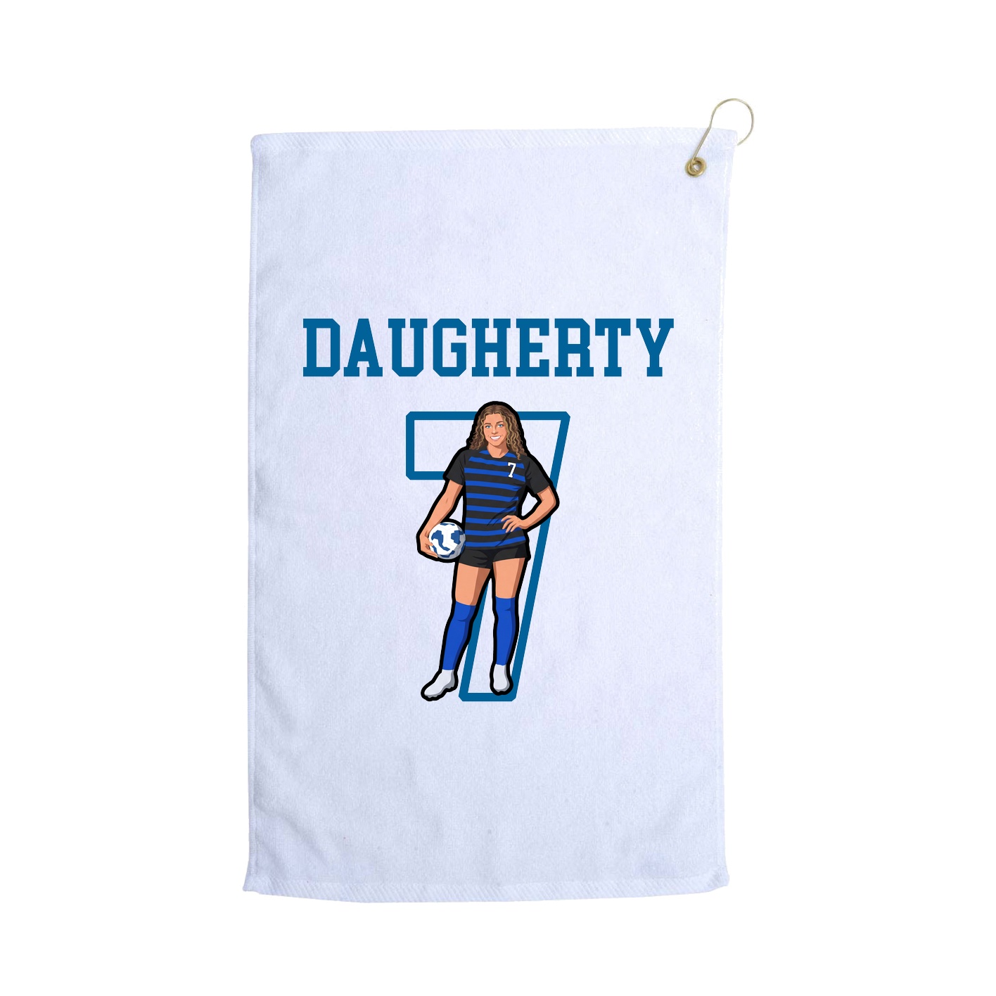 Golf Towel — Shirsey in White
