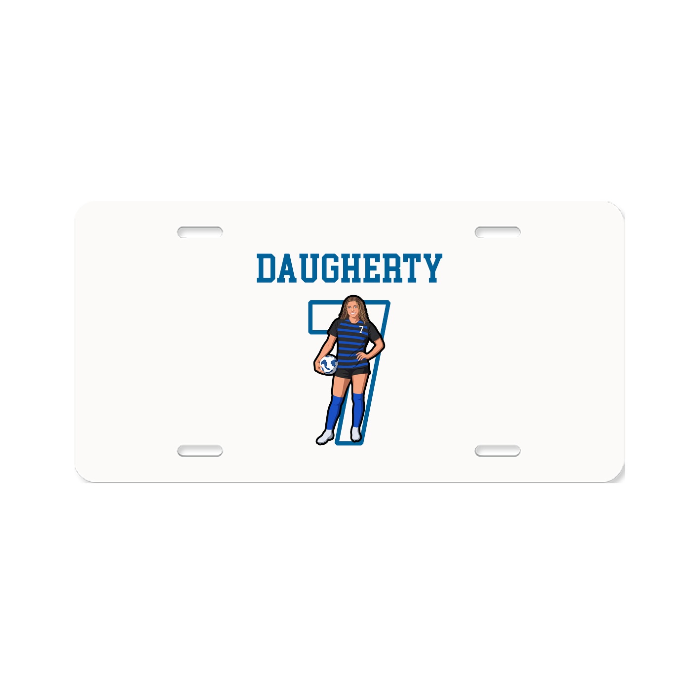 Aluminum License Plate
