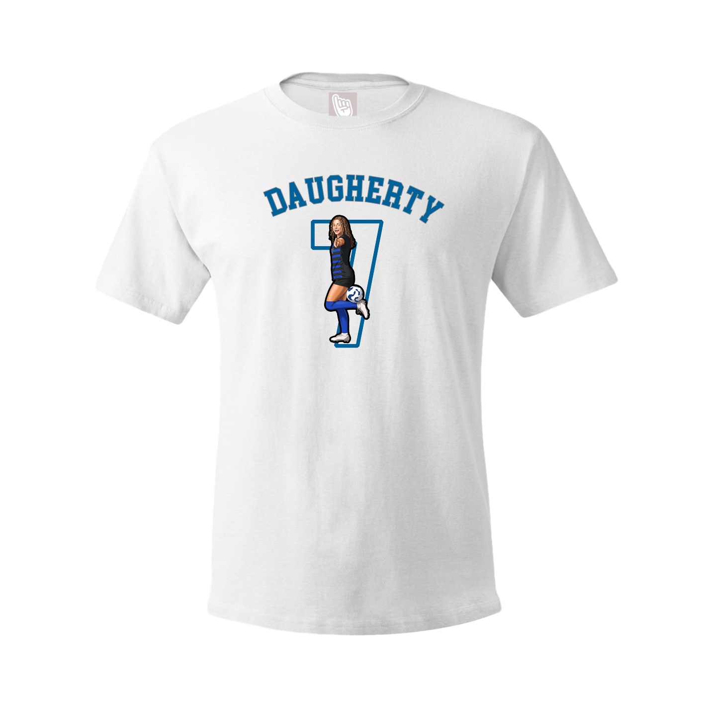 Youth Tee — Shirsey Arch in White