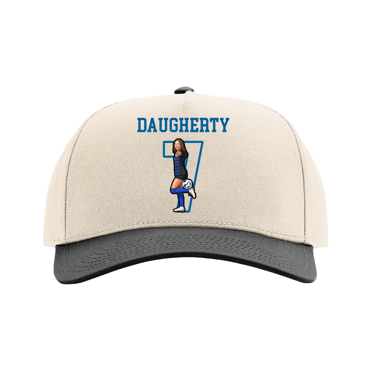 Full Fabric Five-Panel Champ Cap