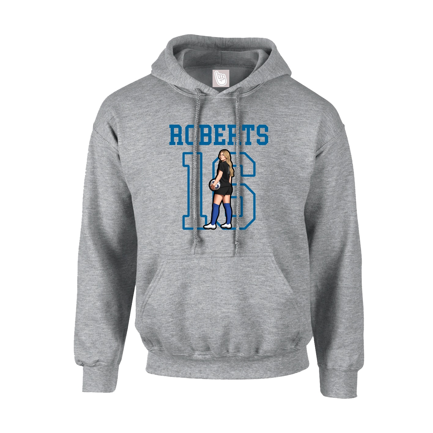 Youth Hoodie — Shirsey in Grey