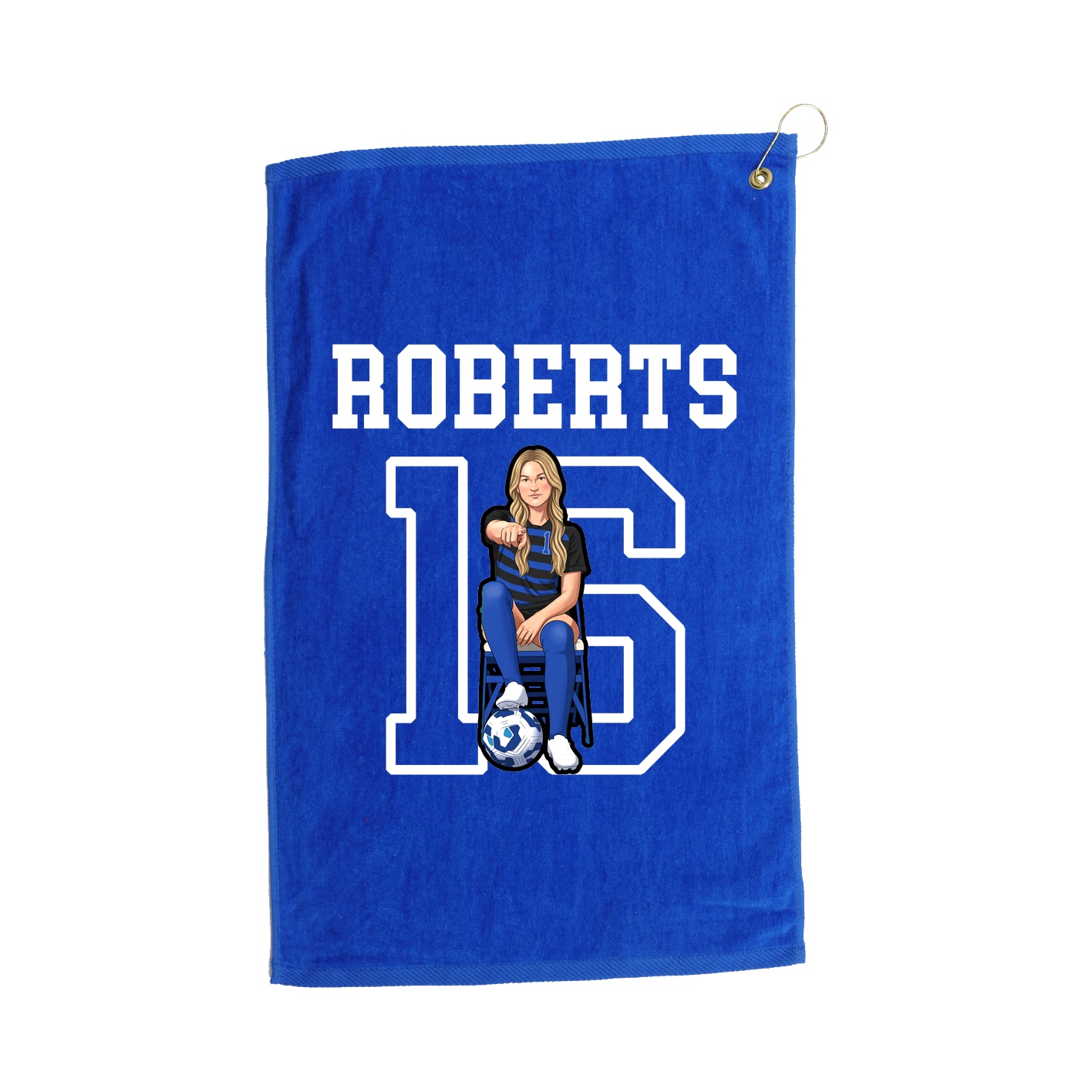 Golf Towel — Shirsey in Royal